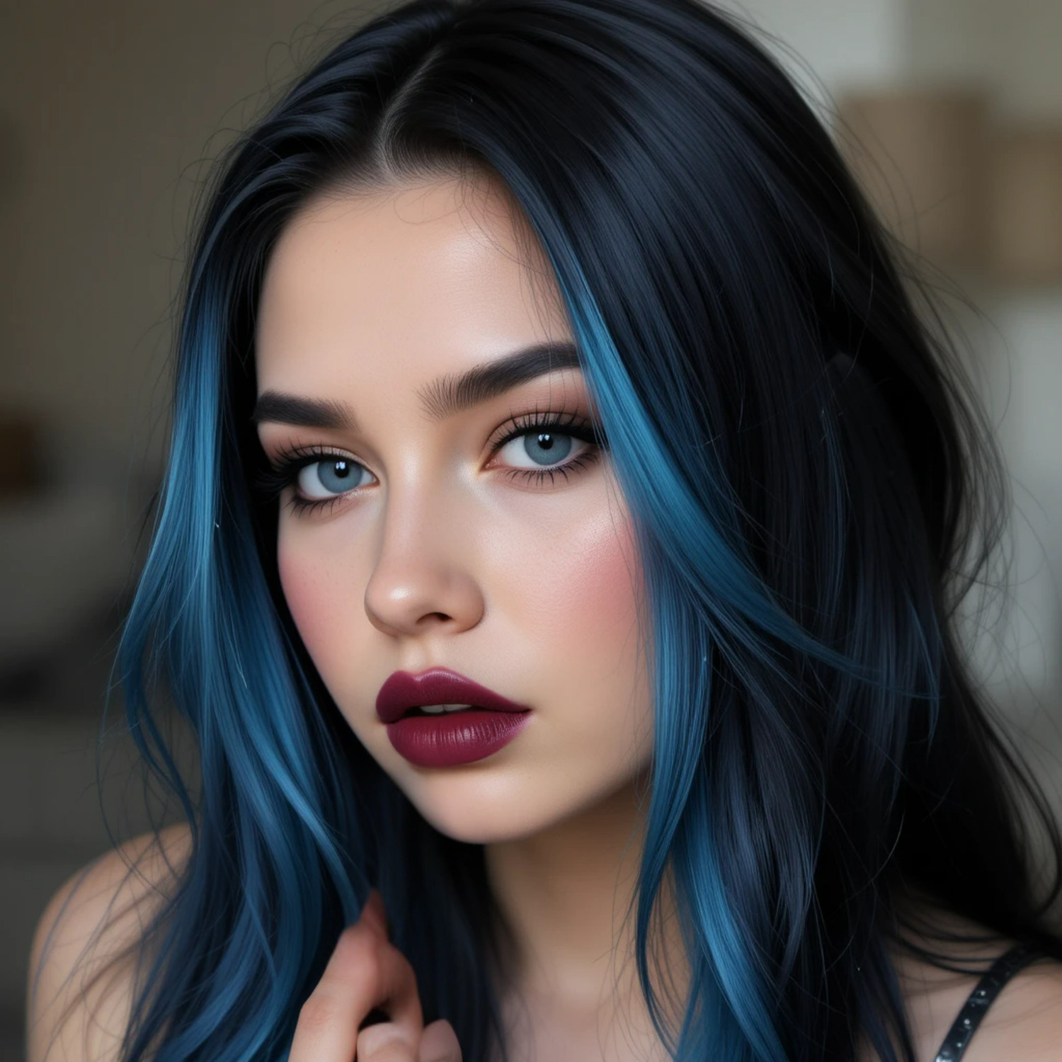 Image of Beweara Bold Maroon Liquid Lip Color