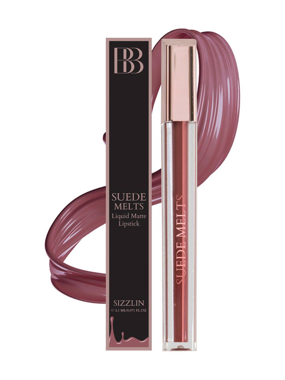 BERGAMOT BEAUTE Suede Melts Liquid Matte Lipstick