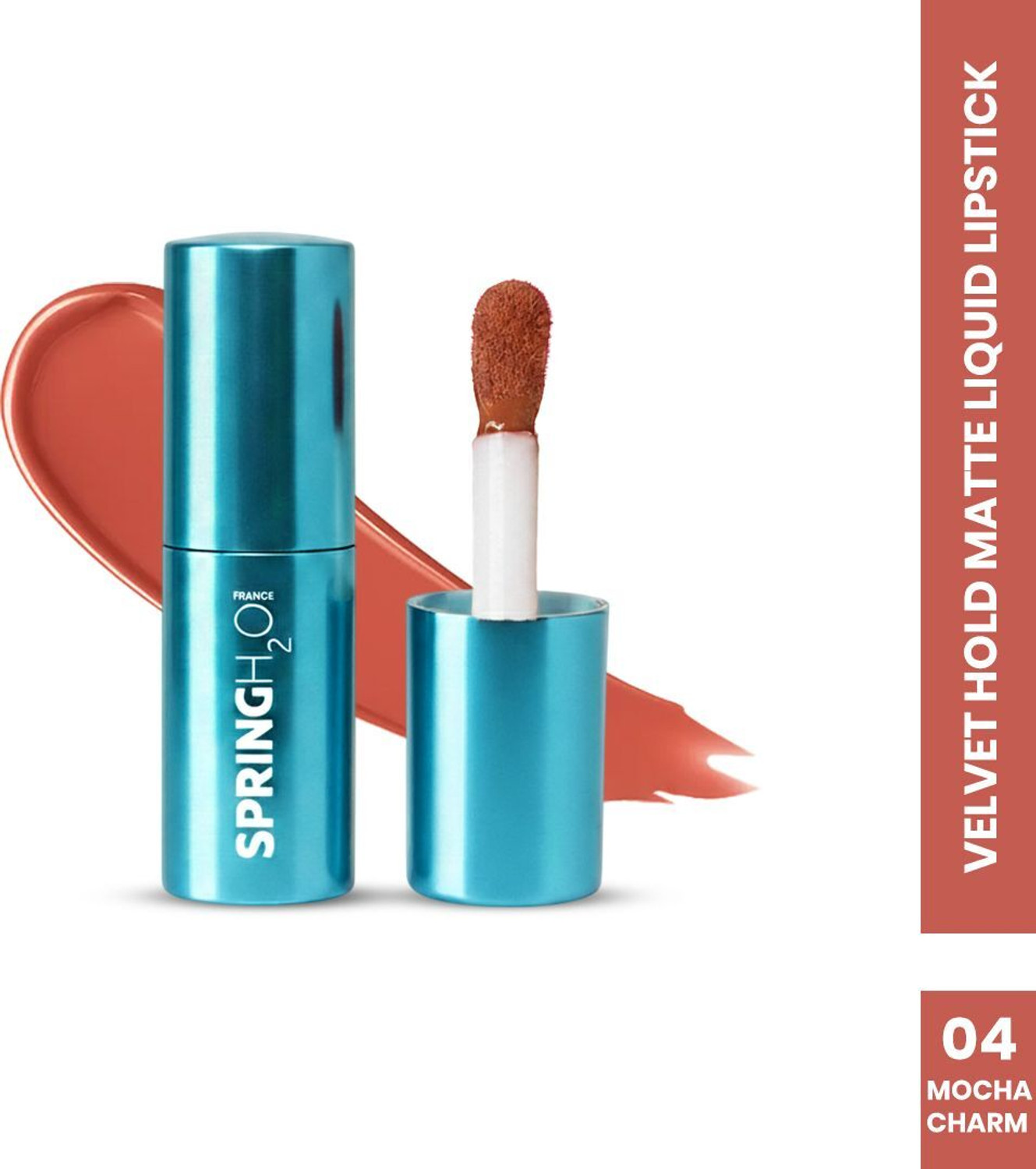 Image of SPRING H2O Velvet Hold Matte Liquid Lipstick,Long Lasting, Waterproof,All Day Wear Lipstick