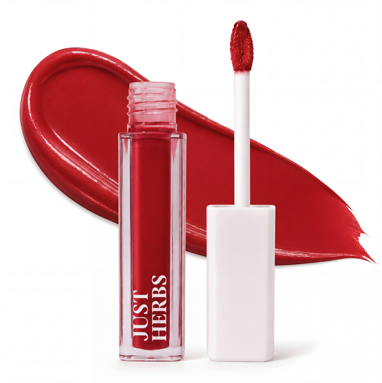 Image of Just Herbs Creamy Matte Liquid Lipstick Long Lasting, Lightweight & Hydrating Lip Colour