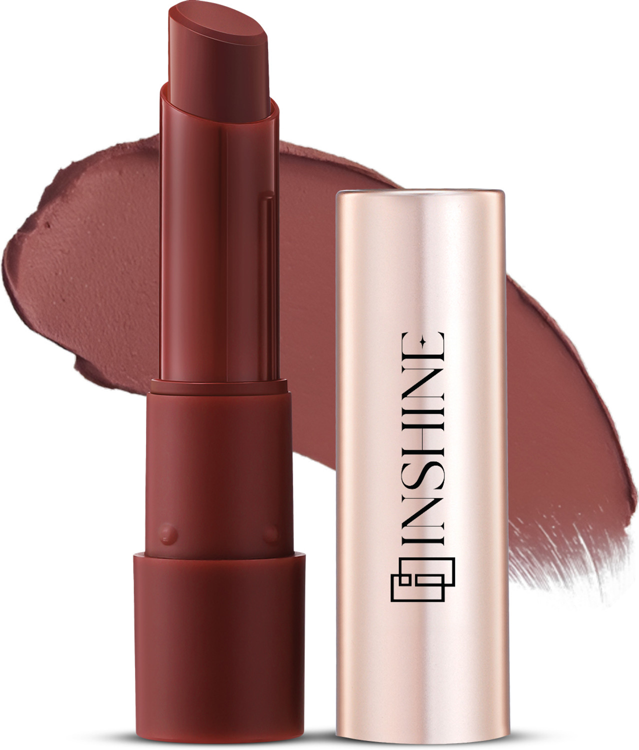 Image of INSHINE Mousse Matte Lipstick, Velvety Touch, Feather-Light & Weightless Wear