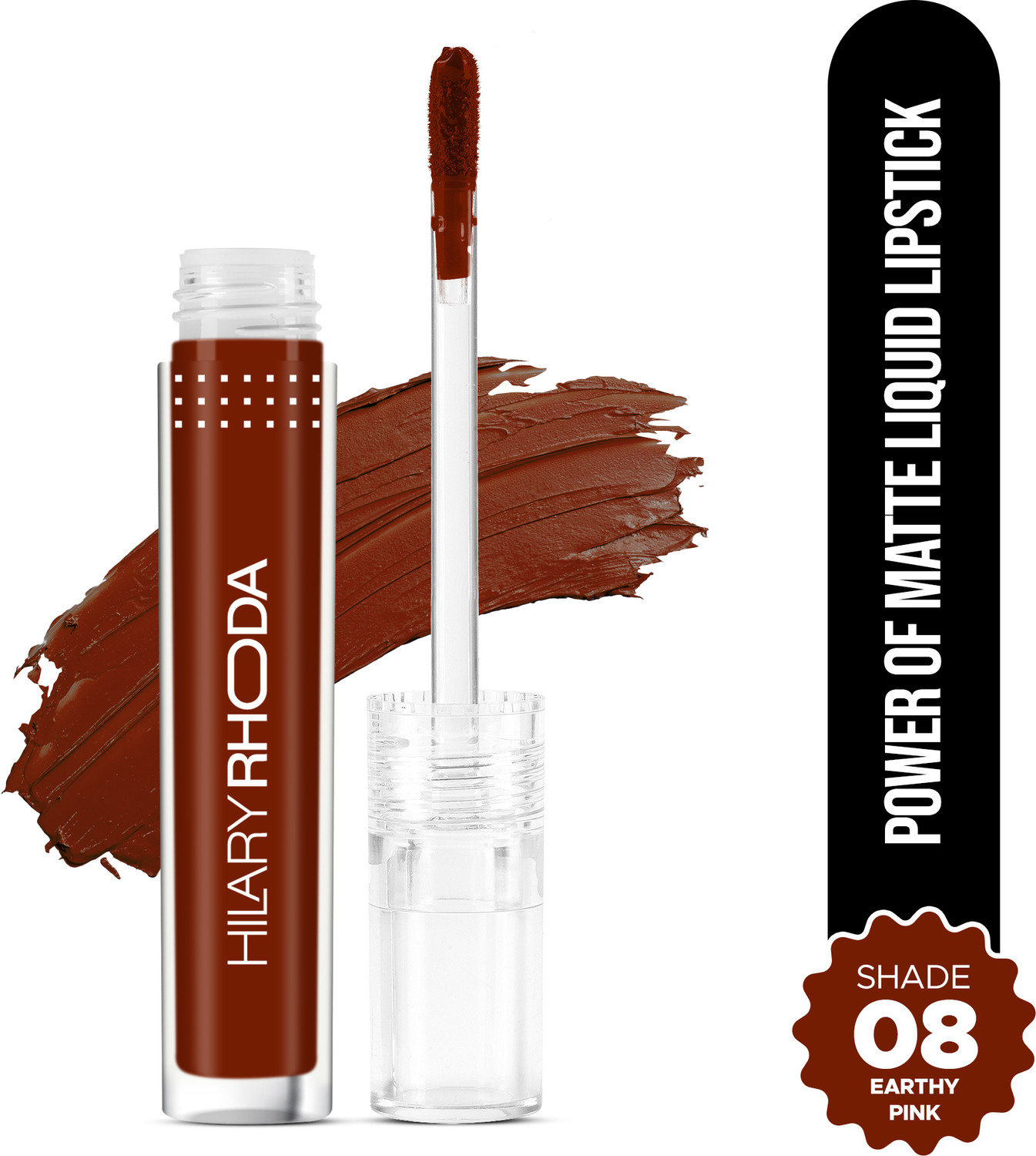 Image of Hilary Rhoda Power Of Matte Liquid Lipstick | Buildable Colour | Long Lasting & Smudge Proof