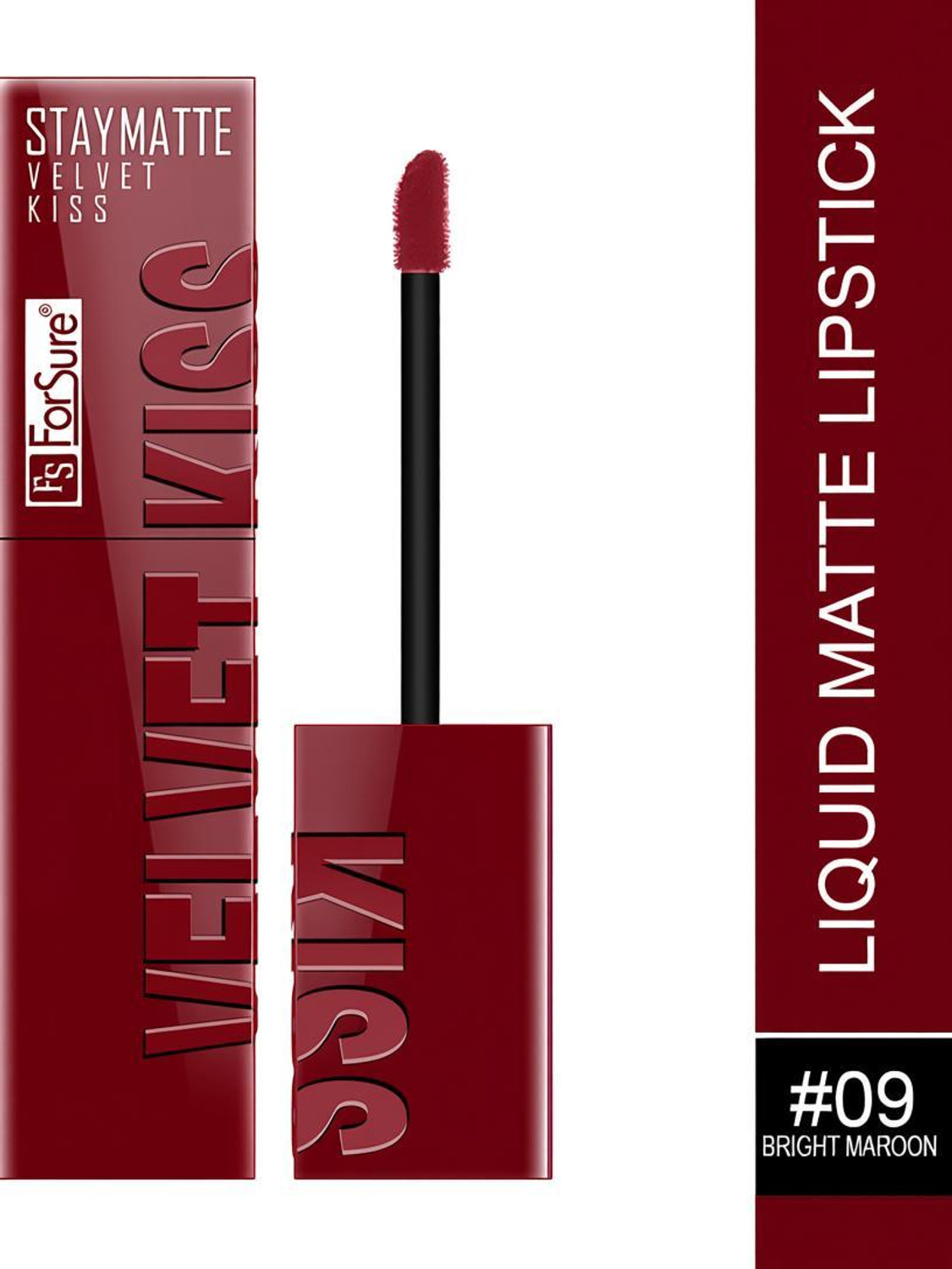 Image of ForSure Velvet Kiss Non-Transfer & Long-Lasting Liquid Lipstick, Up to 12-Hour Stay