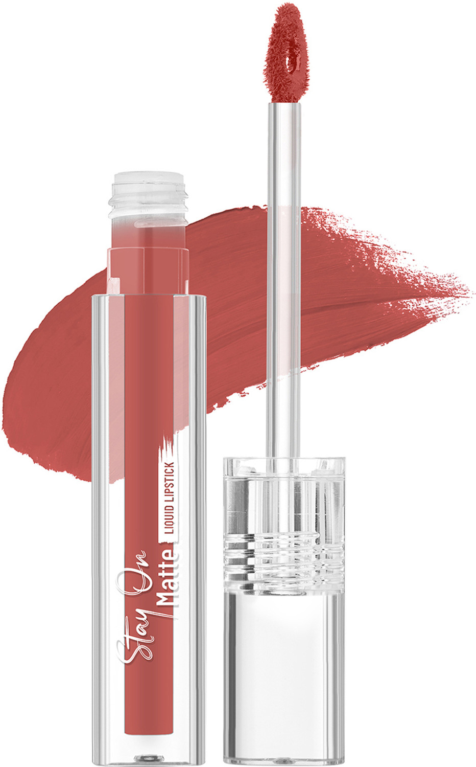 Image of SWISS BEAUTY Stay On Matte Liquid Lipstick | Highly Pigmented | Smudge Proof | 24H Wear