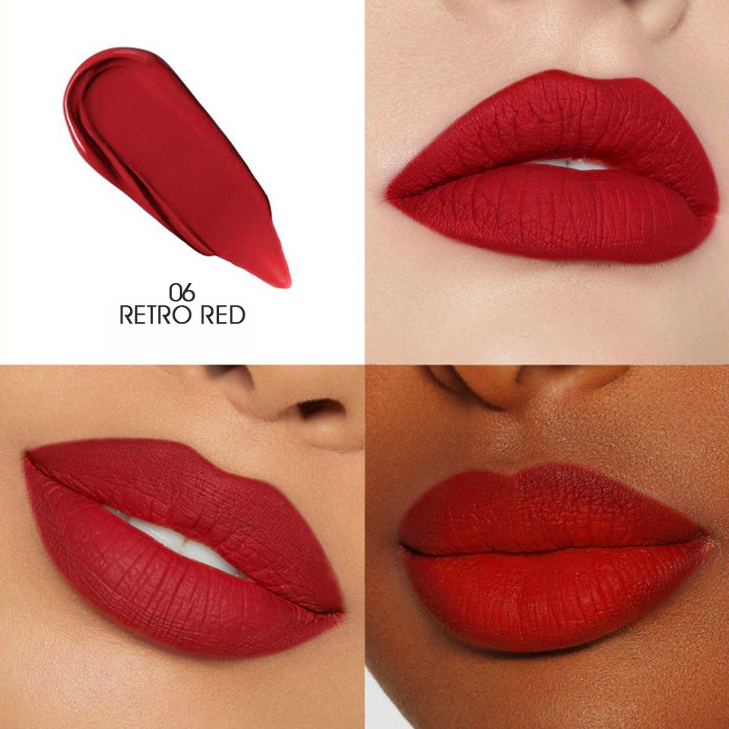 Image of COLORS QUEEN Totally Matte Non Transfer Liquid Lipstick, Long Lasting & Lightweight Formula