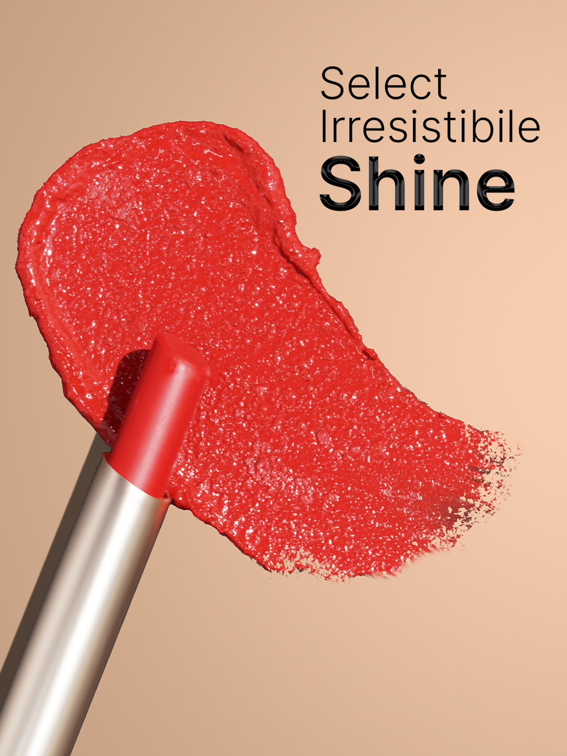Image of SWISS BEAUTY Select High On Shine Creamy Lipstick | Mirror Shine Finish with Vitamin E