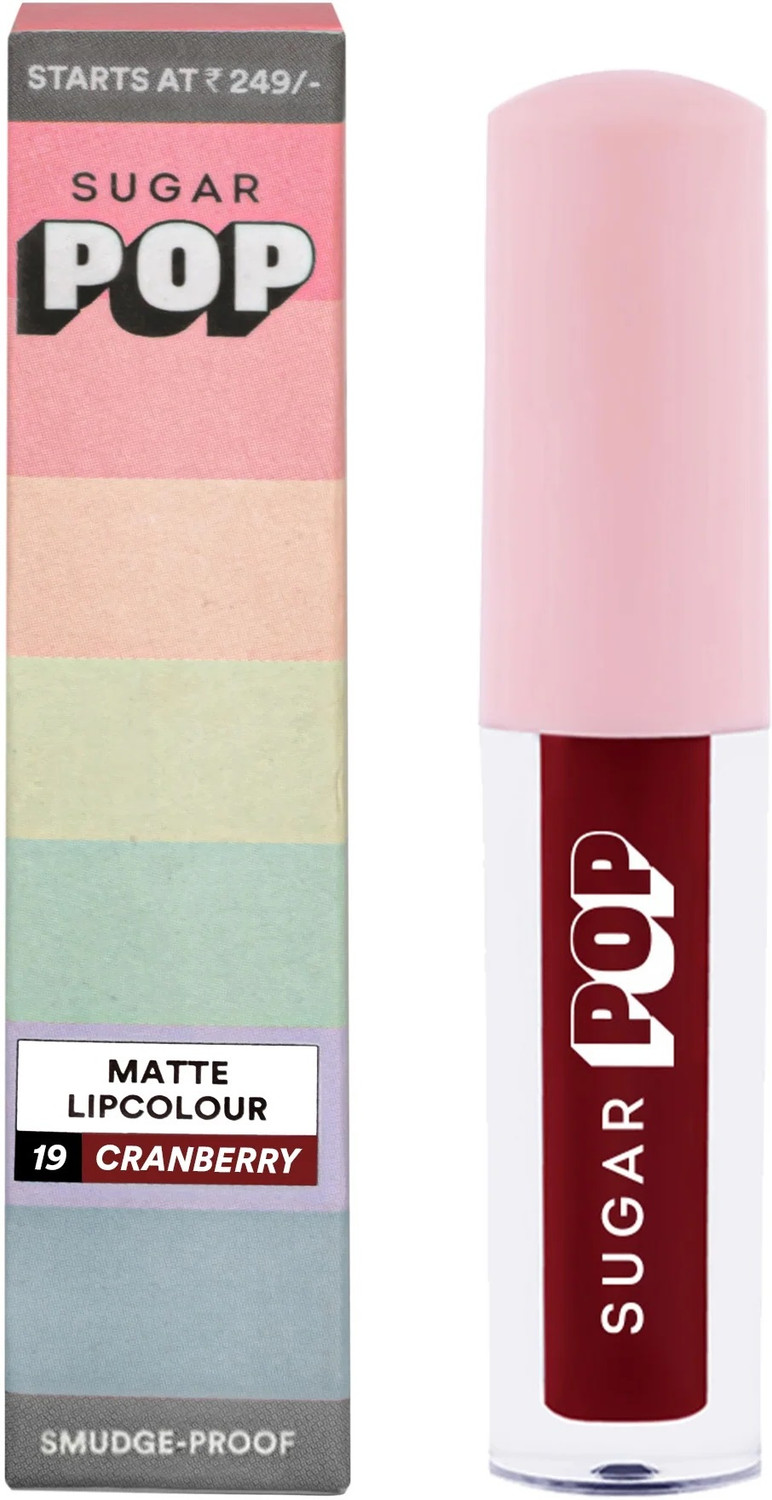 Image of SUGAR POP Matte Lipcolour - 19 Cranberry