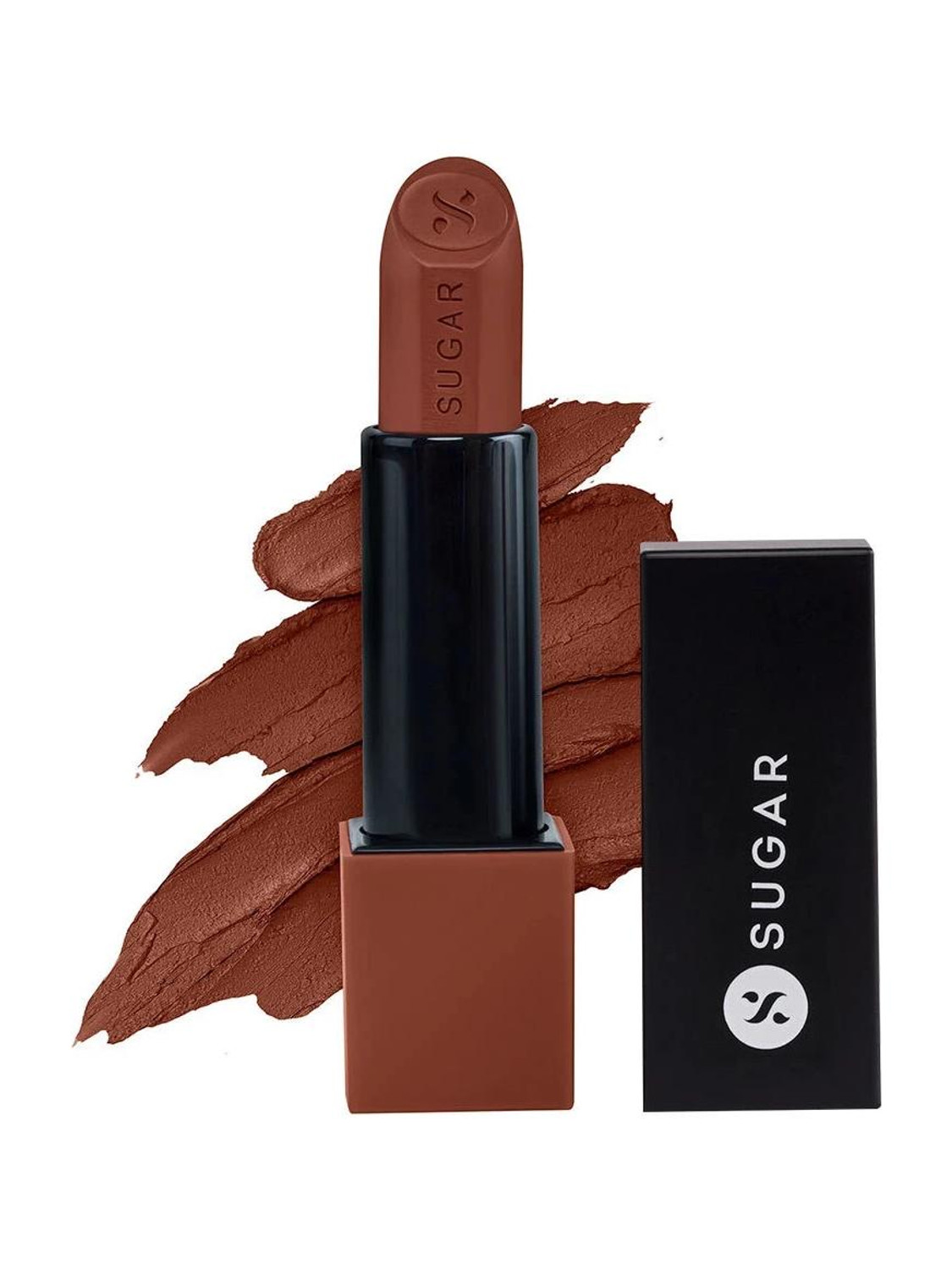 Image of SUGAR Cosmetics Glide Peptide Serum Lipstick | Hyaluronic Acid & Vitamin E | Velvet Matte Finish