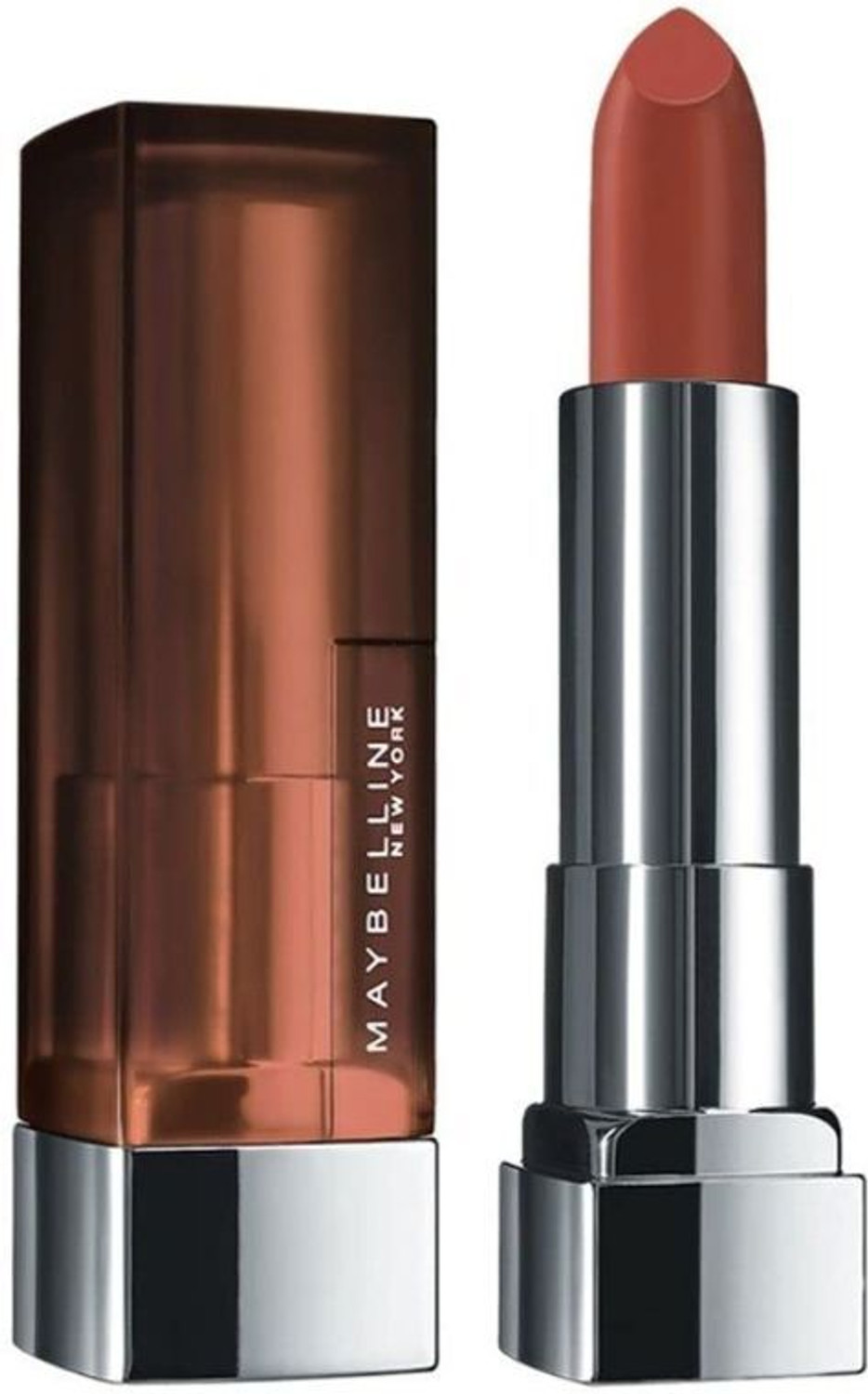 Image of MAYBELLINE NEW YORK Color Sensational Creamy Matte Lipstick, 673 Midtown Pink, 3.9g