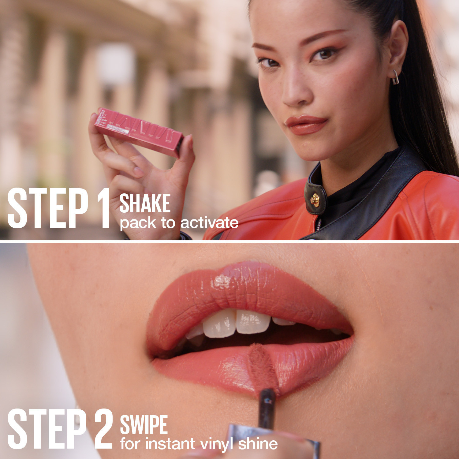Image of MAYBELLINE NEW YORK Super Stay Vinyl Ink High Shine Racing Liquid Lipstick - Engine On