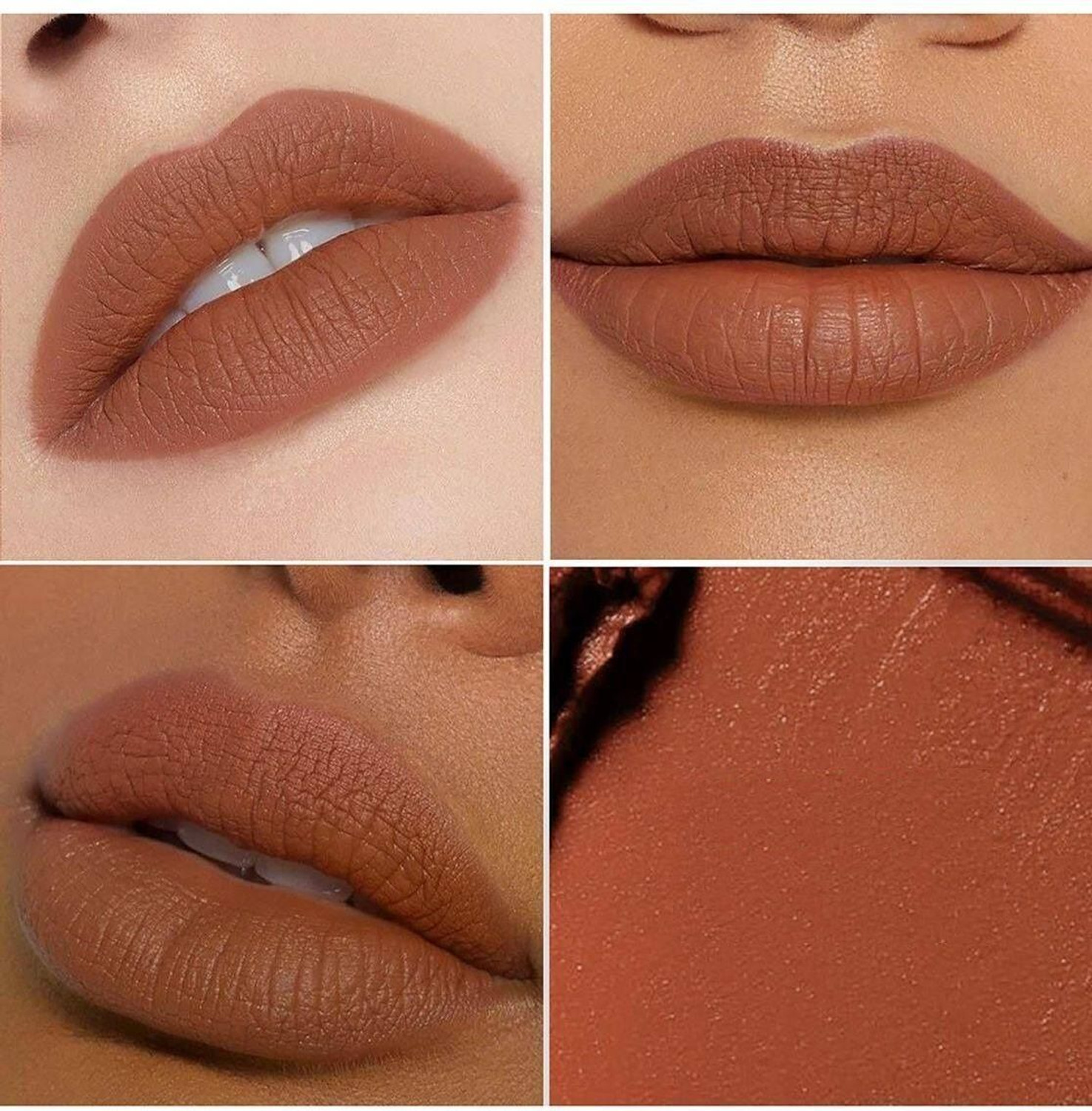 Image of Rudvya NEW 2 IN ONE MATTE DUAL SHADE LIPSTIC BROWN