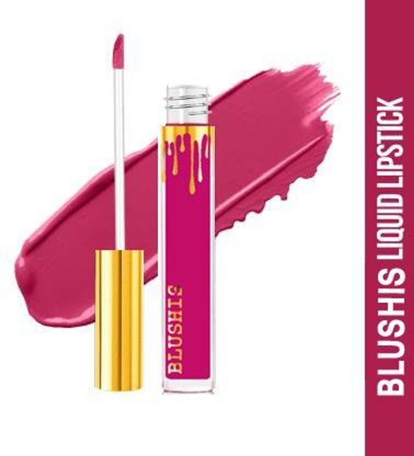 BLUSHIS High Defination Smudge proof Matte Waterproof Liquid Lipstick
