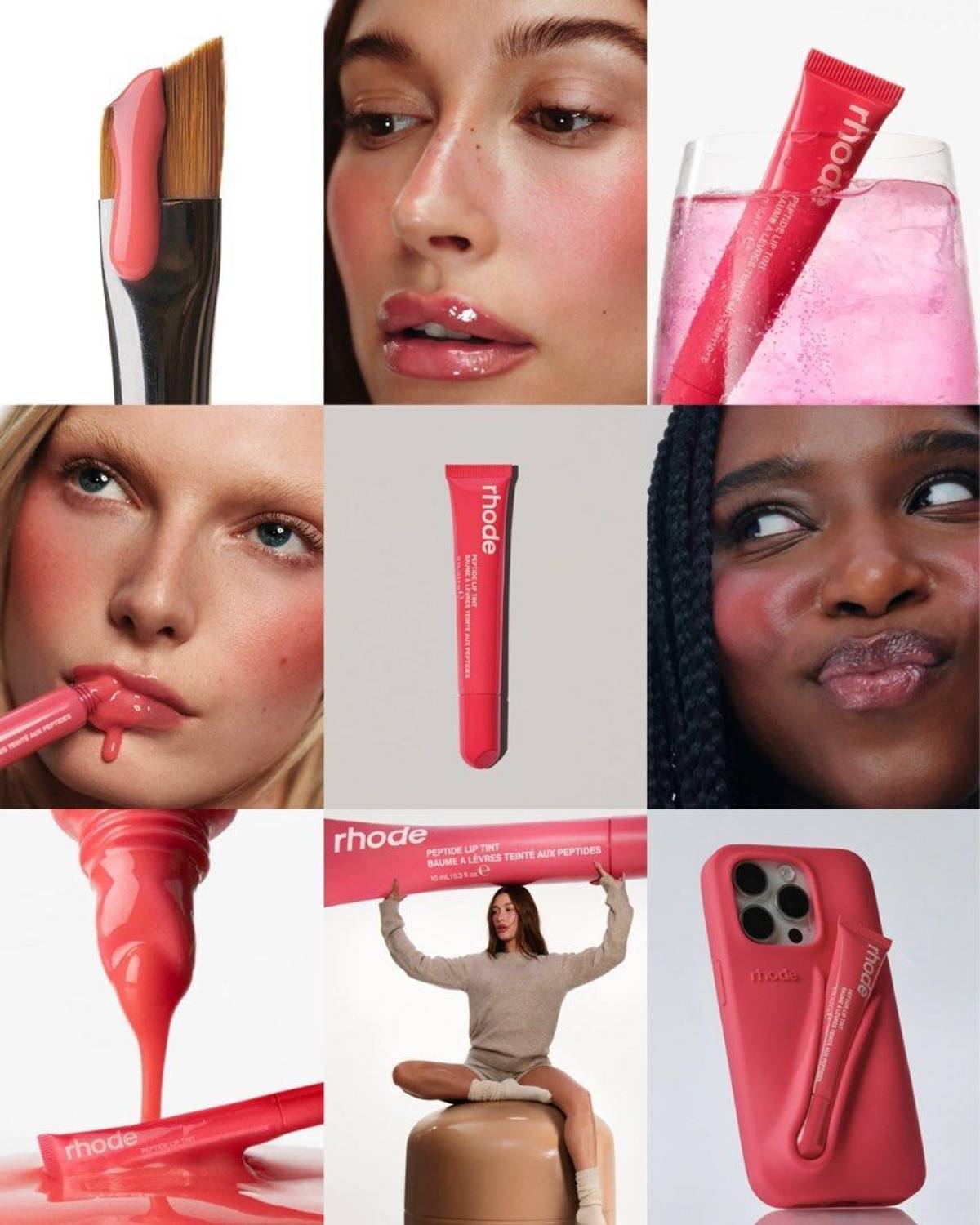 BAJAJ BEAUTY SHOP Rhode peptide lip tint -guava spritz - Price in