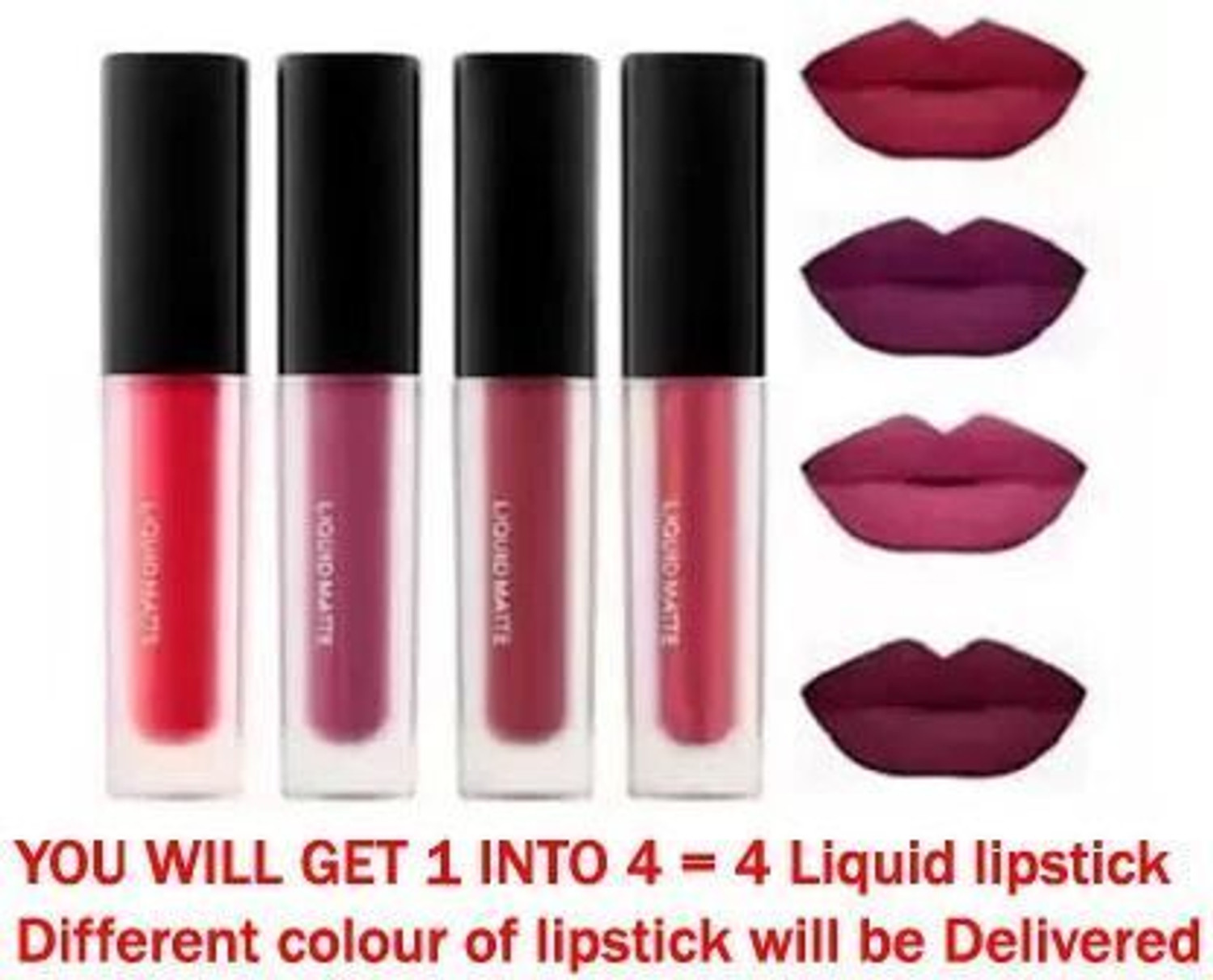 Image of BLUSHIS The Nude Editon Liquid Matte Lipstick Combo