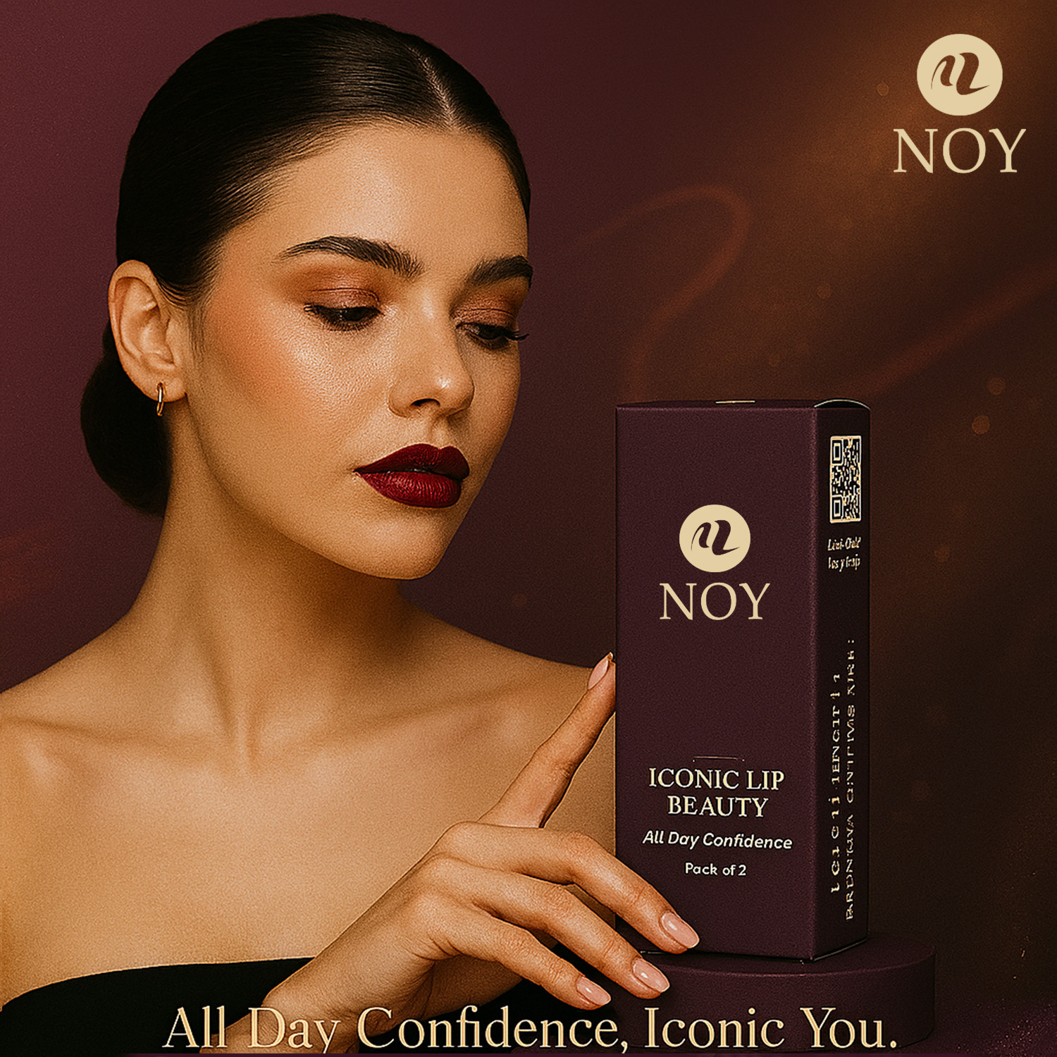 Image of NOY Modern Trend Nude Liquid Lipstick: Stunning Matte Color For Classic Girls #WC106