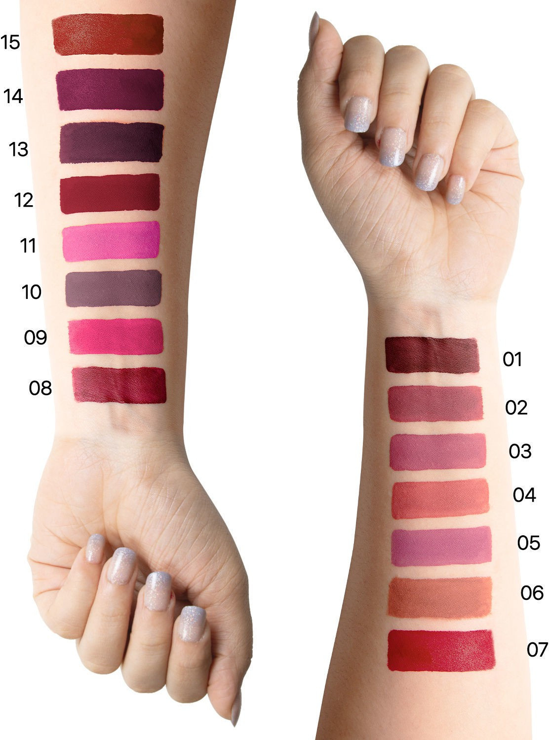 Image of Miss Claire Matte Power Lipcolor Longlasting Lightweight Formula,flawless finish Lipstick-02