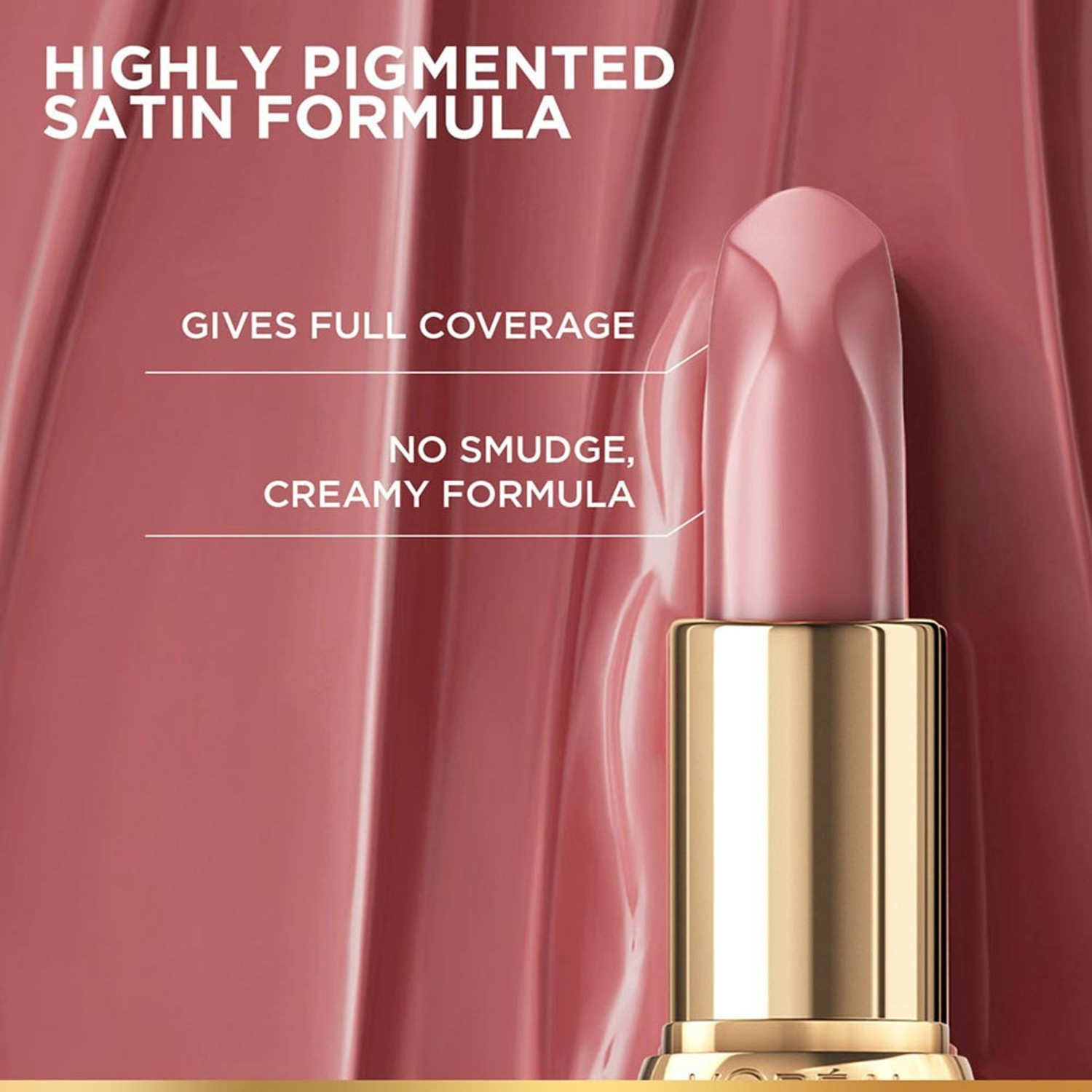 Image of L'Oreal Paris Color Riche Satin Lipstick- 601 Worth It