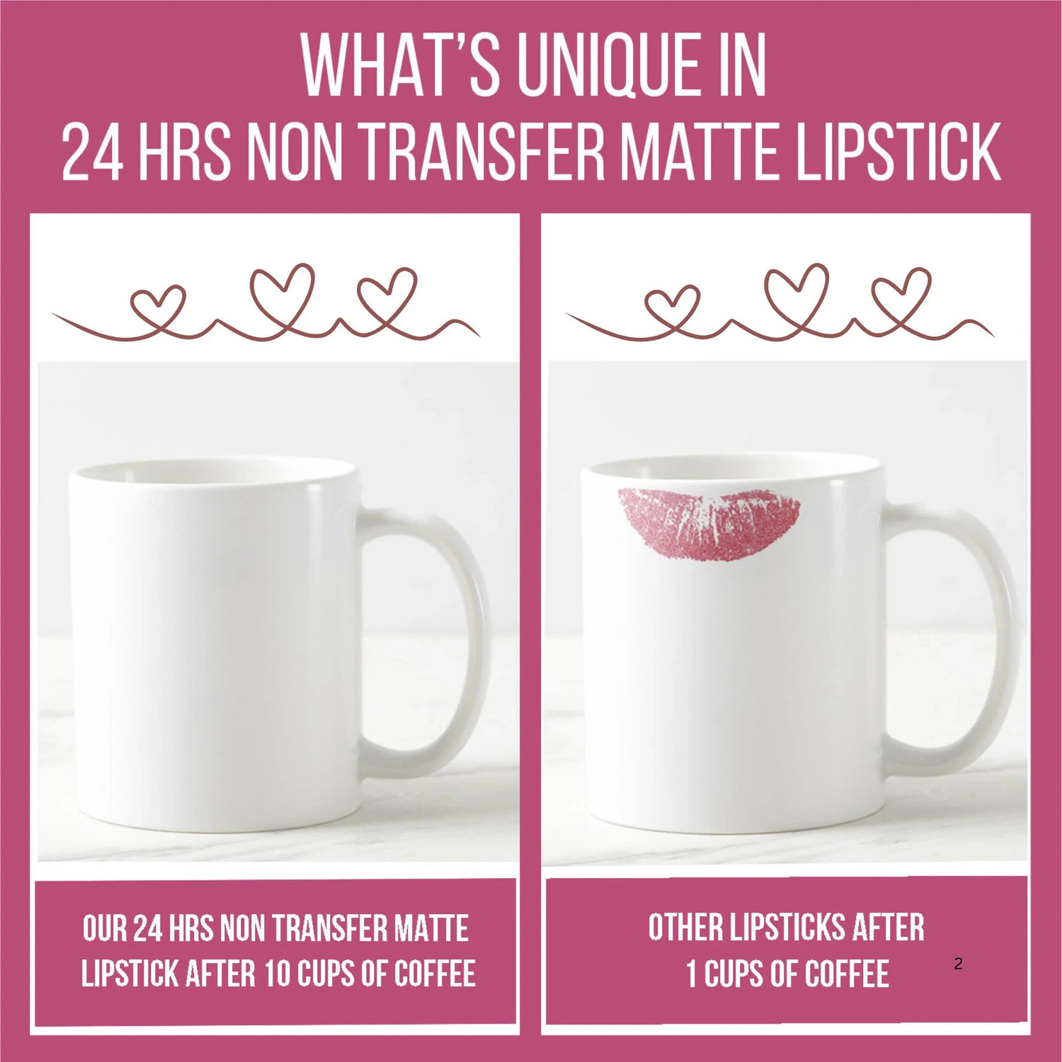Image of INSIGHTCOSMETIC 24 Hrs Non Transfer Matte Lipstick