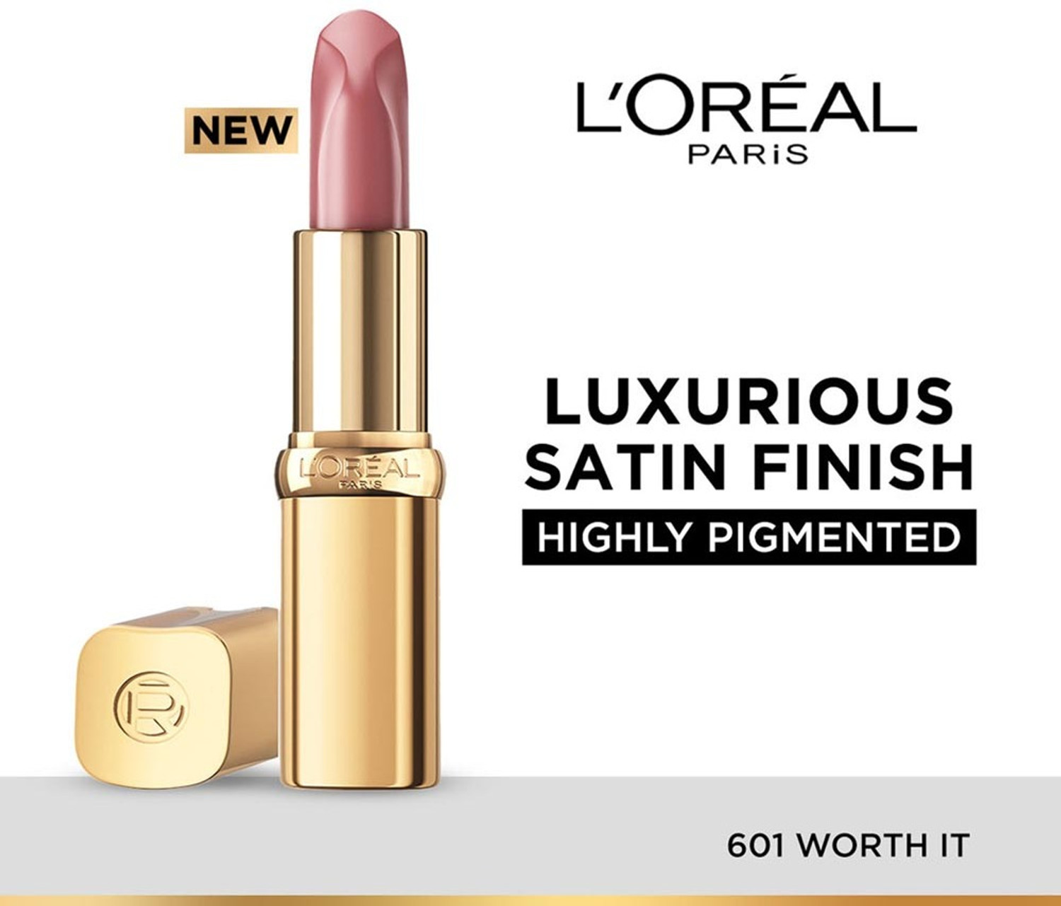 Image of L'Oreal Paris Color Riche Satin Lipstick- 601 Worth It