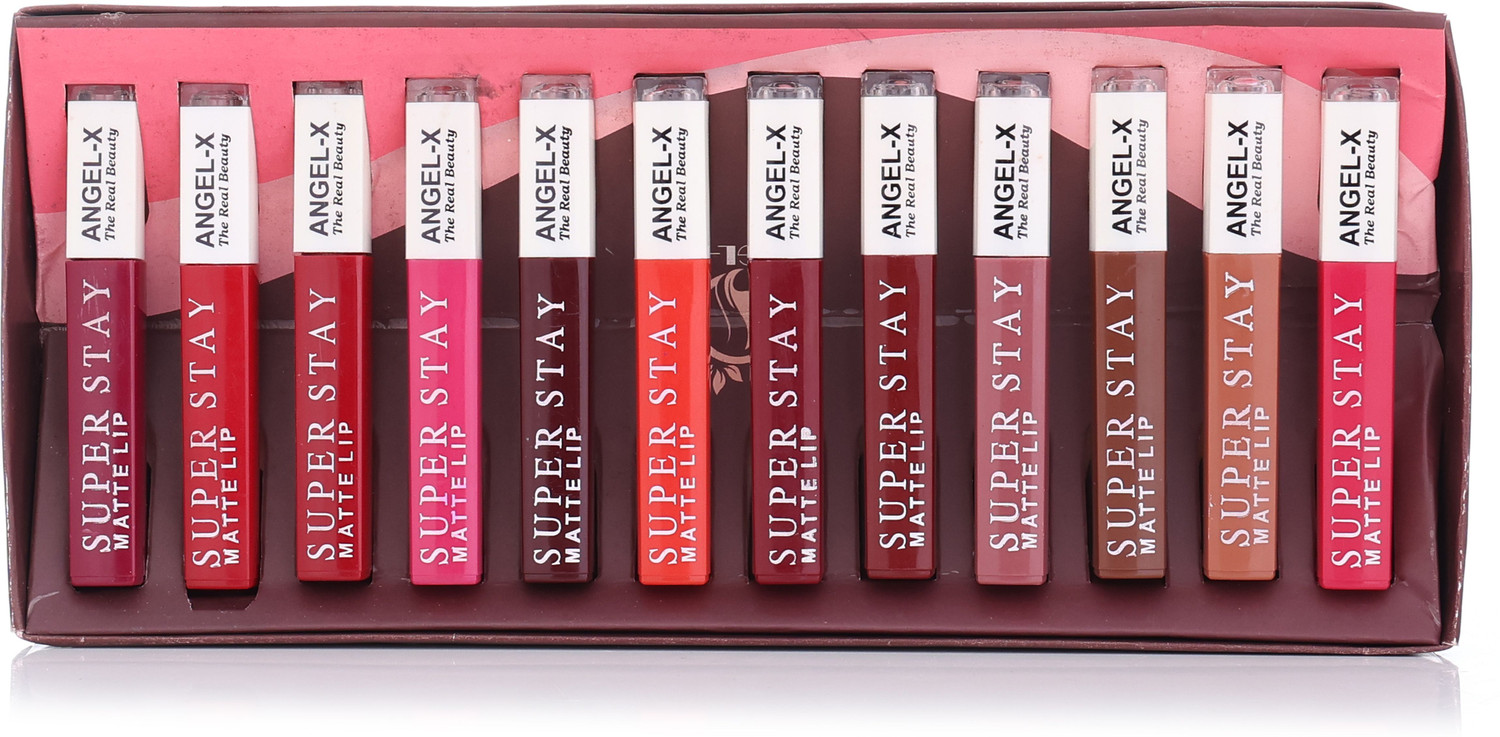 Image of AngelX Crazy 12 pc set Liquid matte lipstick SET1