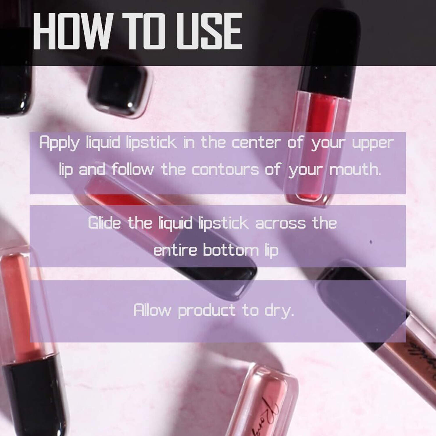 Image of HUDA CRUSH Beauty Set of 10 Red & Nude Minis Liquid Matte Lipstick Set