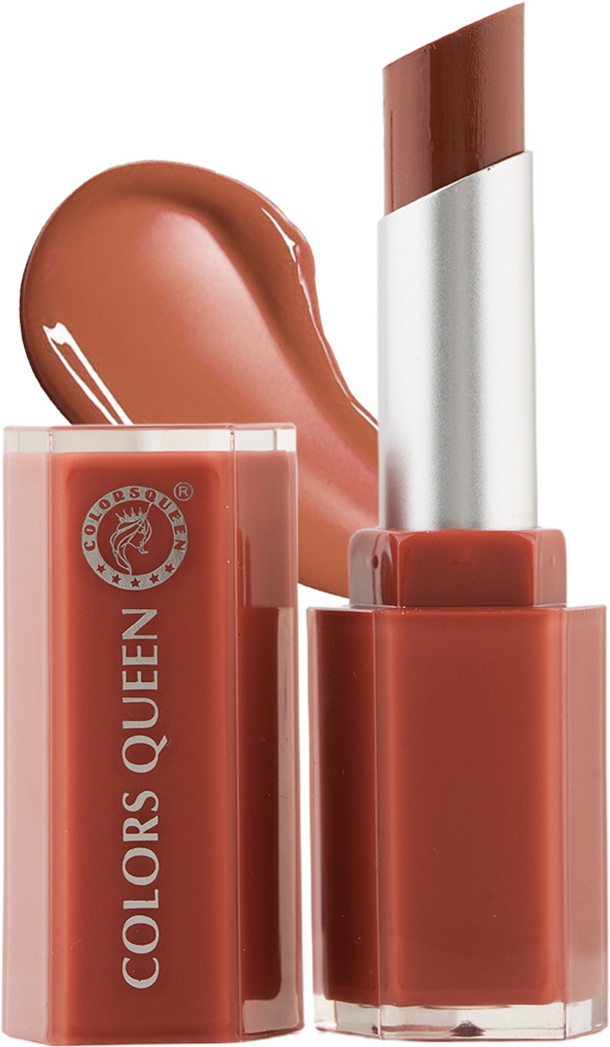 COLORS QUEEN Gloss Stick High Shine Lipstick Enriched with Shea Butter, Vitamin E & Squalane