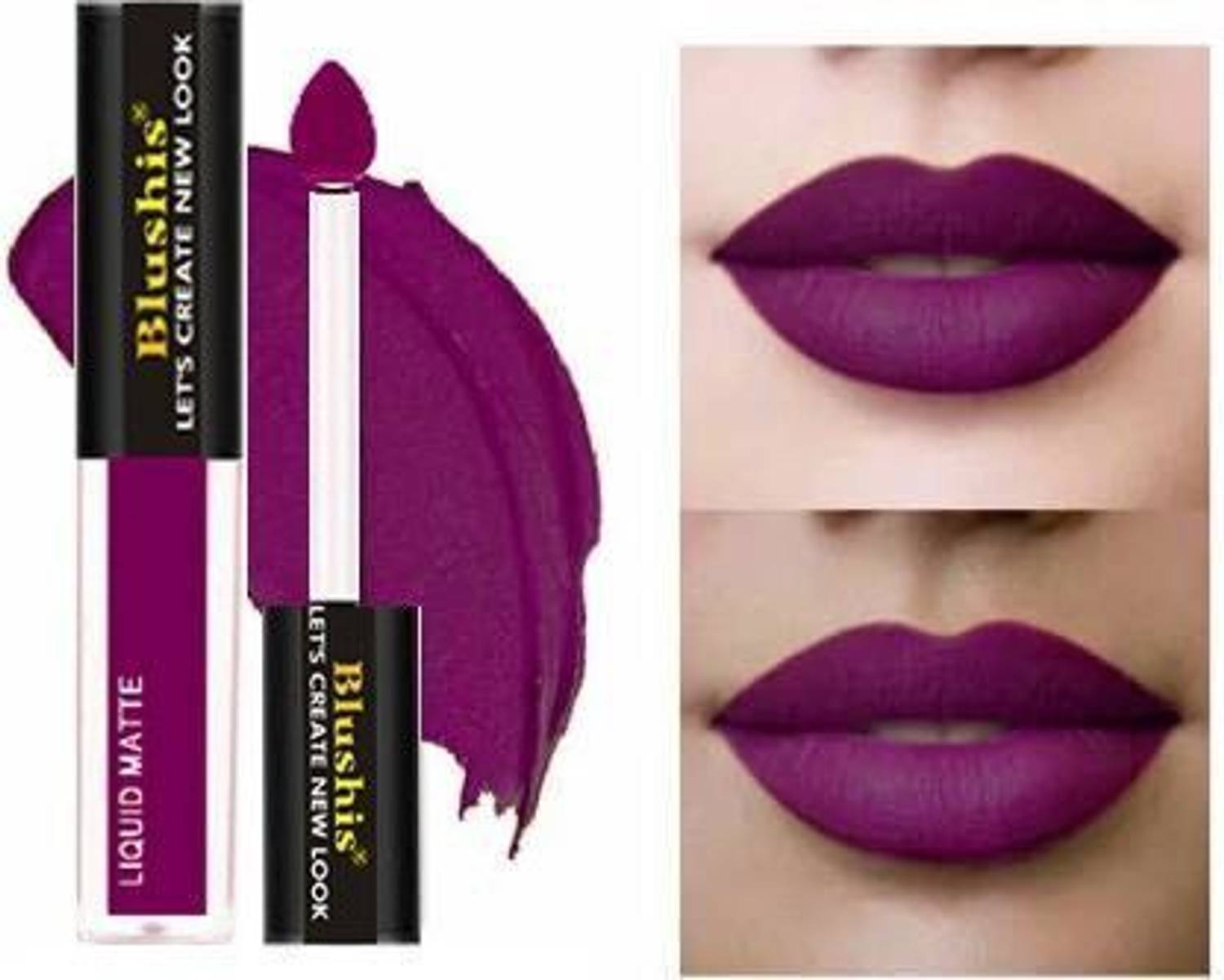 BLUSHIS Liquid lipstick matte waterproof & Longlasting
