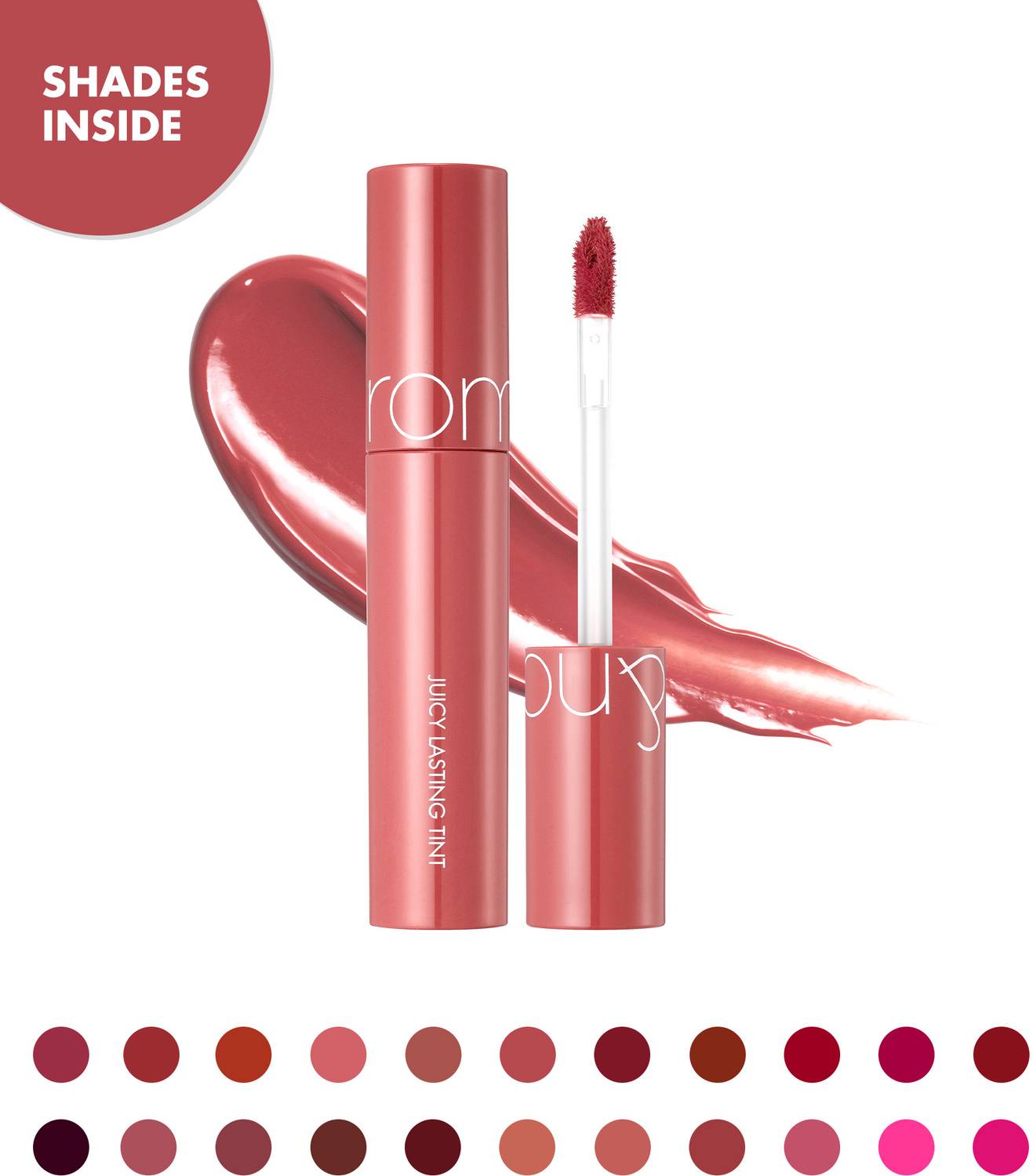 Rom&nd Juicy Lasting Tint | Korean Lip Tint - Pink Pumpkin - Price