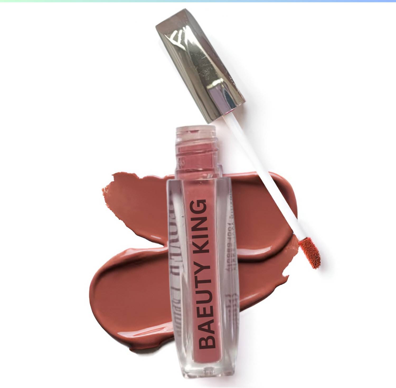 Beauty King Nude Liquid Lipstick | Matte Finish, Long Lasting & Waterproof | Nude Pink Shade