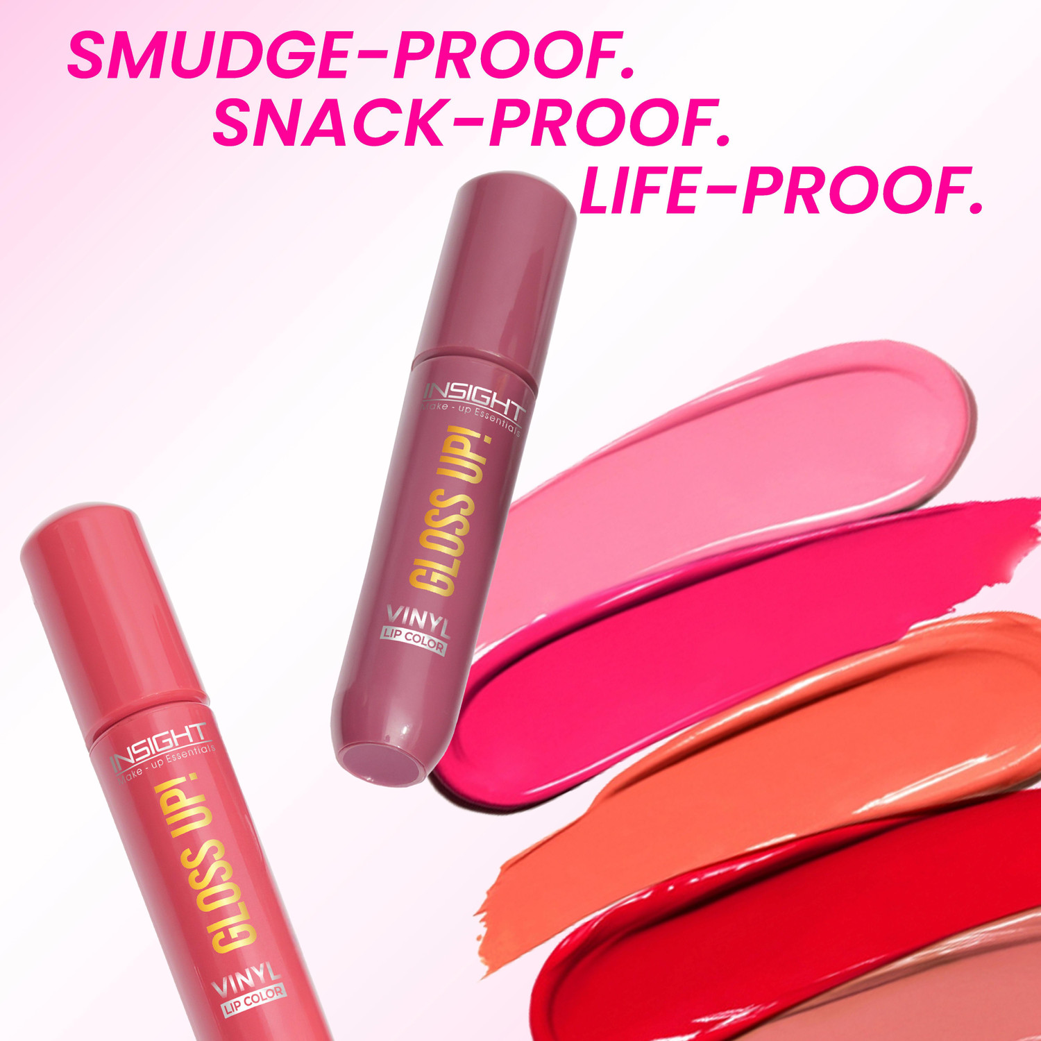 Image of Insight Gloss Up Lip Color | High-Gloss Finish | Non-Transfer | Smudge Proof (Barely There, 4 g)