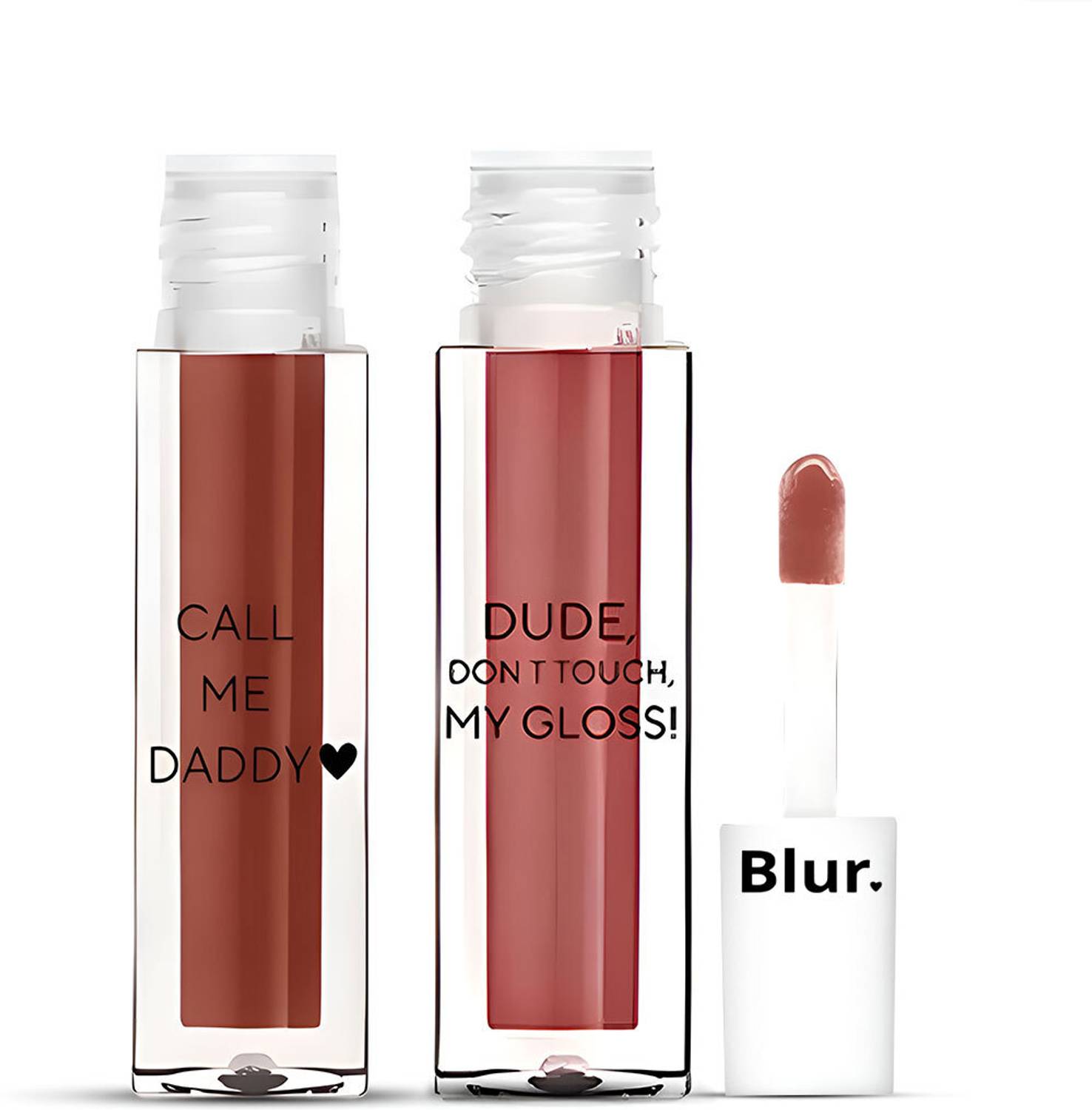 Blur India Plum Liquid Lipstick & Mauve Gloss | Long-Lasting, Non-Sticky Lip Duo for Women