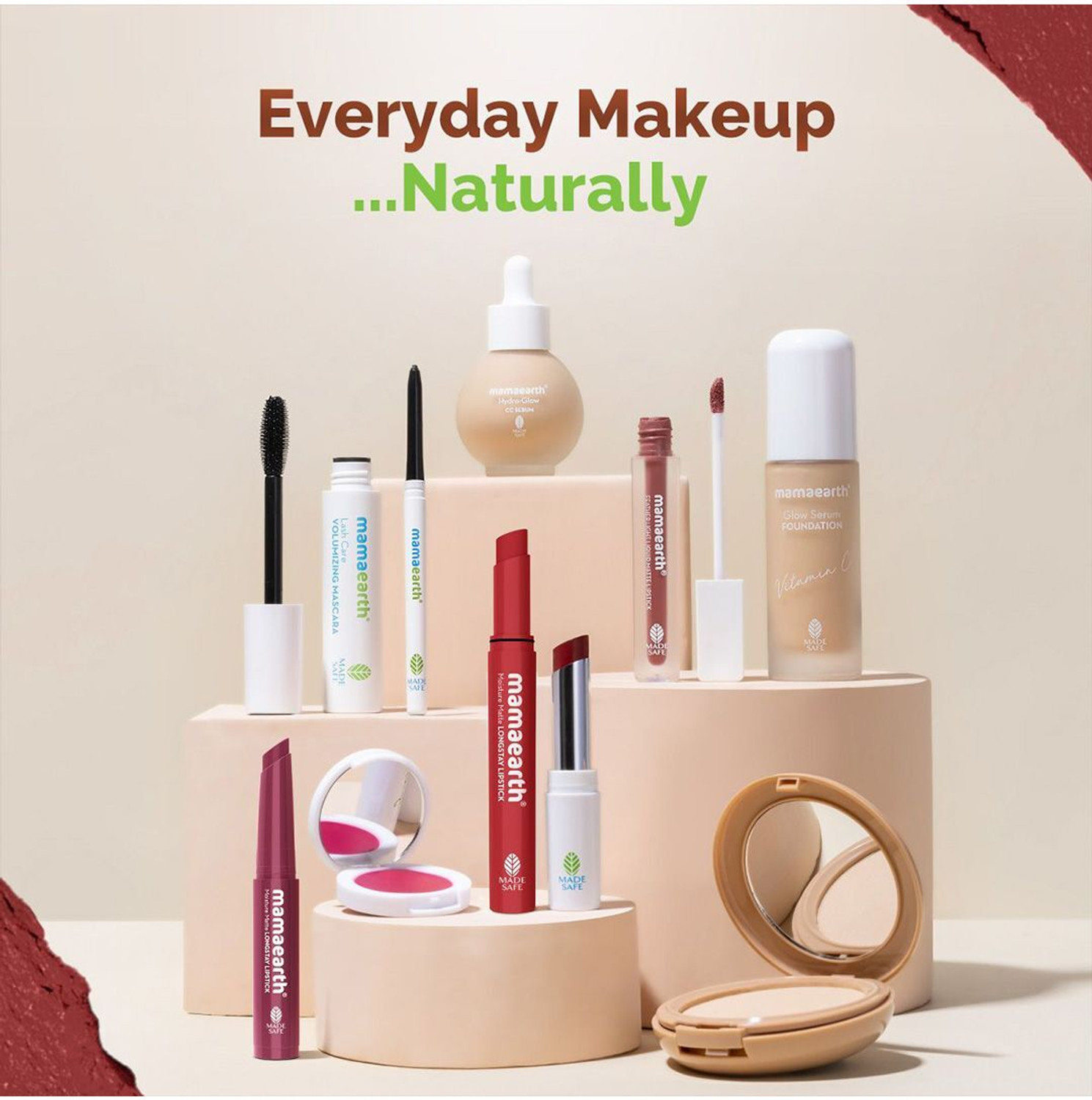 Image of Mamaearth Moisture Matte Longstay Mini Lipstick with Avocado Oil & Vitamin E