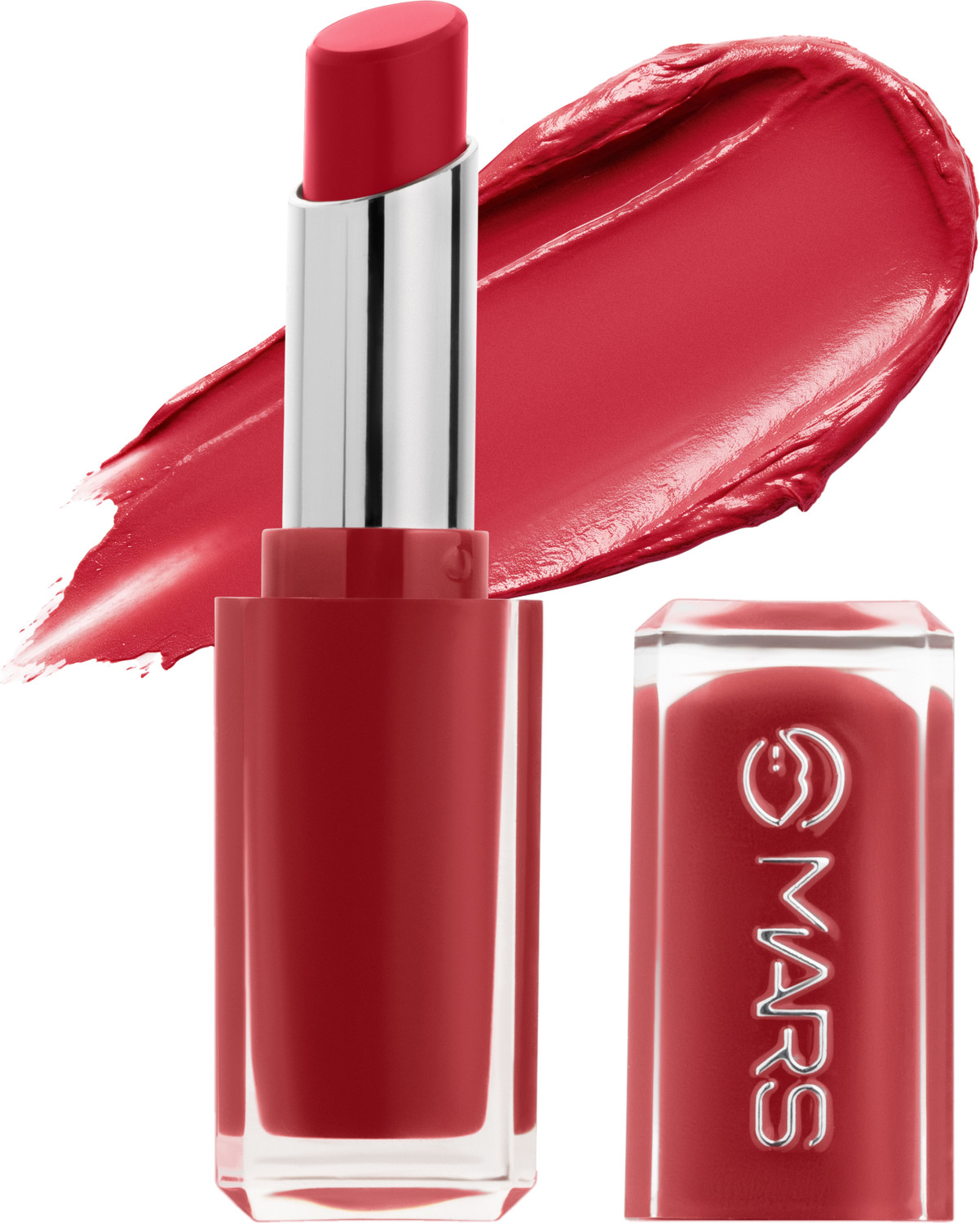 Image of MARS Crave creme Lipstick infused with Botanical Extracts & Vitamin E (06-HEARTTHROB, 3 g)