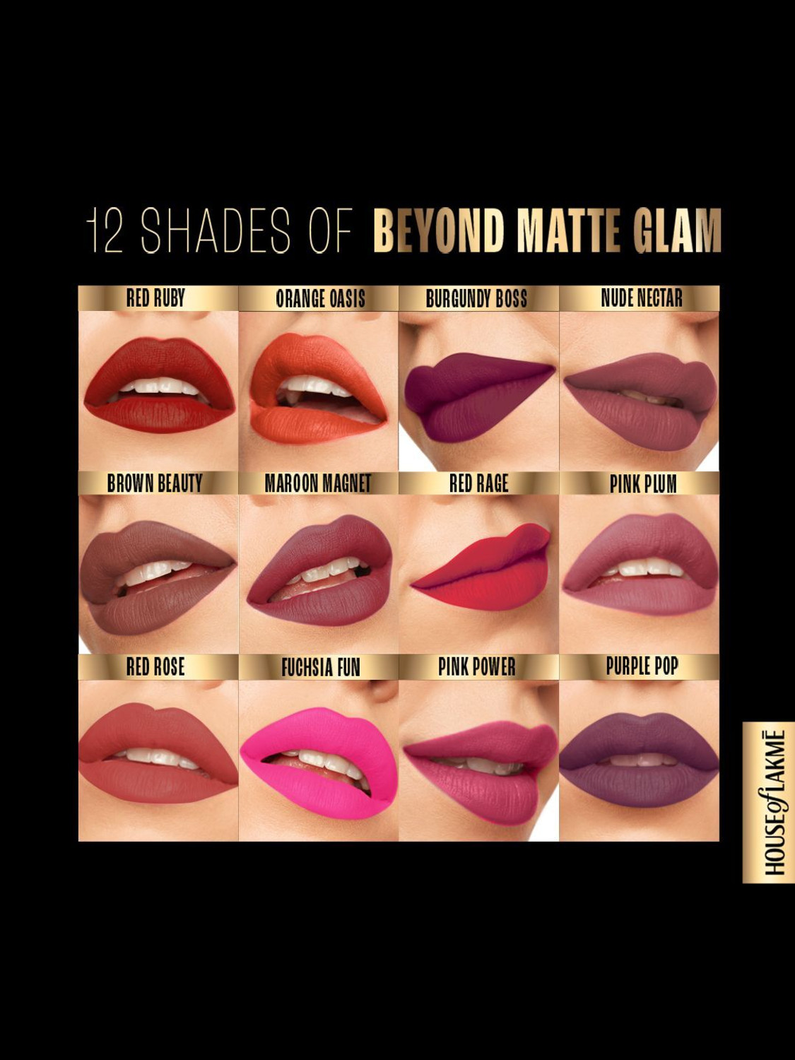 Image of Lakme Absolute Beyond Matte Lip 201 PinkPower 3.4gm