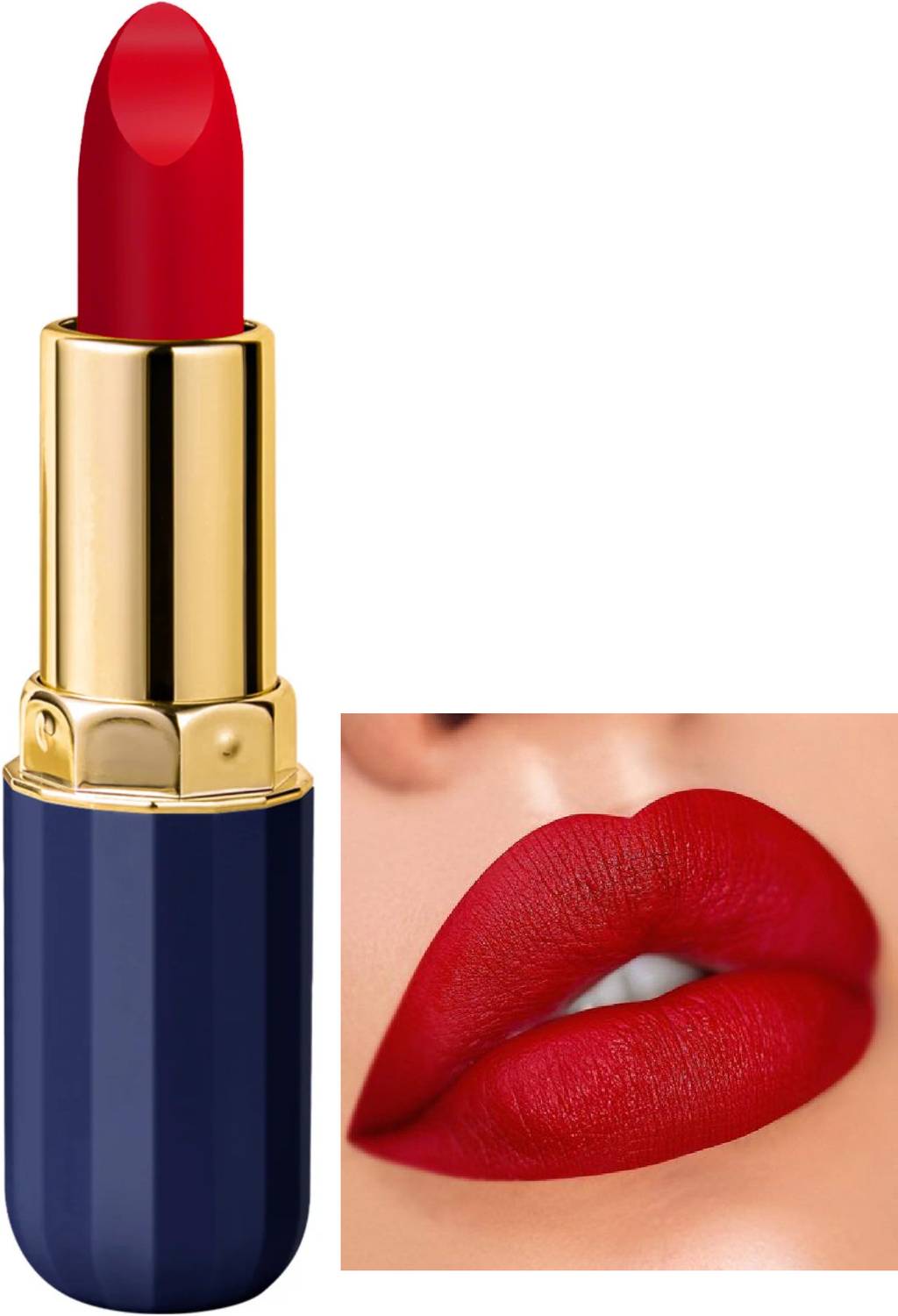 ADJD Creamy soft matte Lipstick Smudge Proof & Waterproof Chilly red