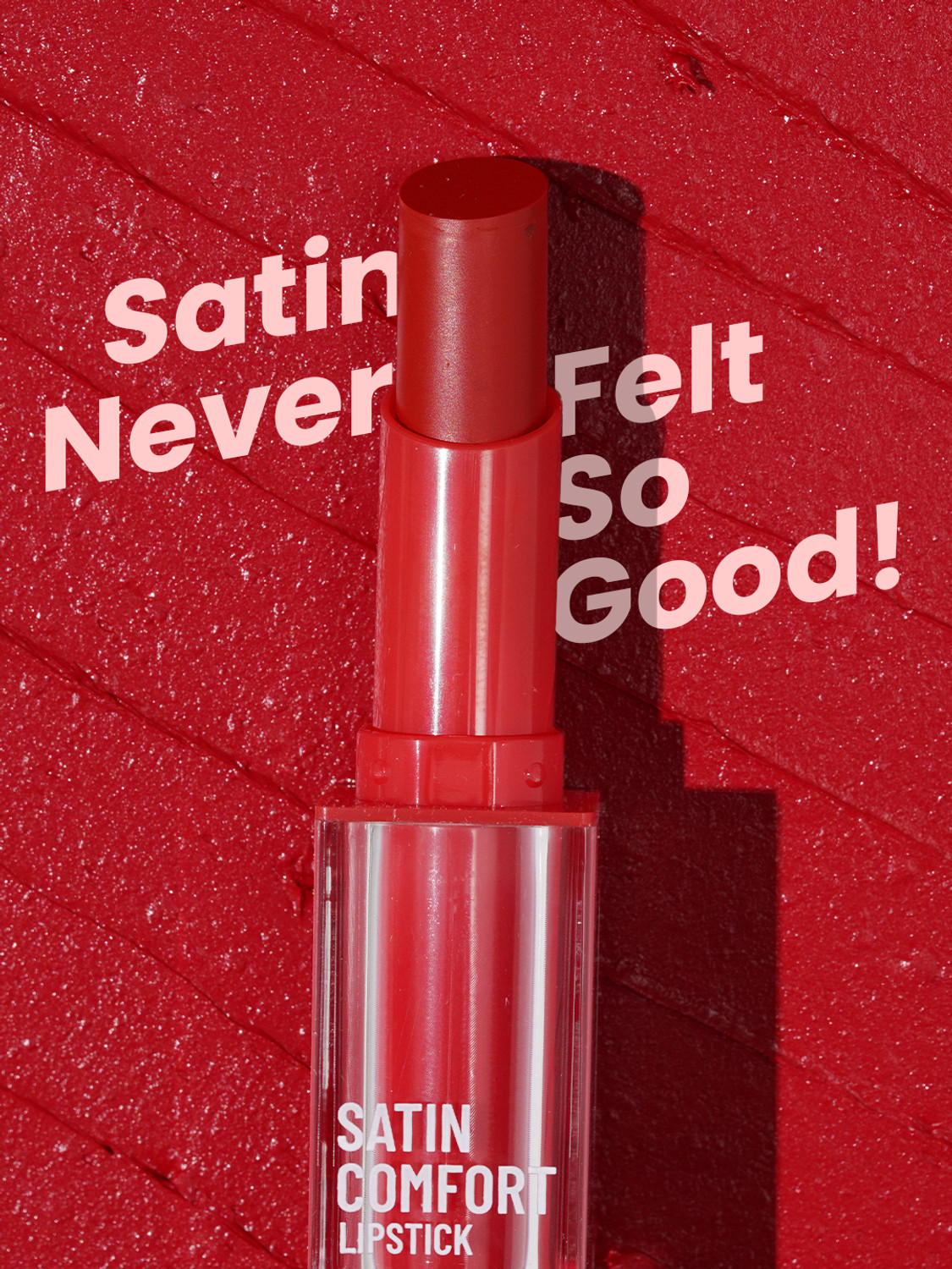 Image of SWISS BEAUTY Satin Comfort Lipstick | Ultra Hydrating | Highly Pigmented | Satin Matte Finish