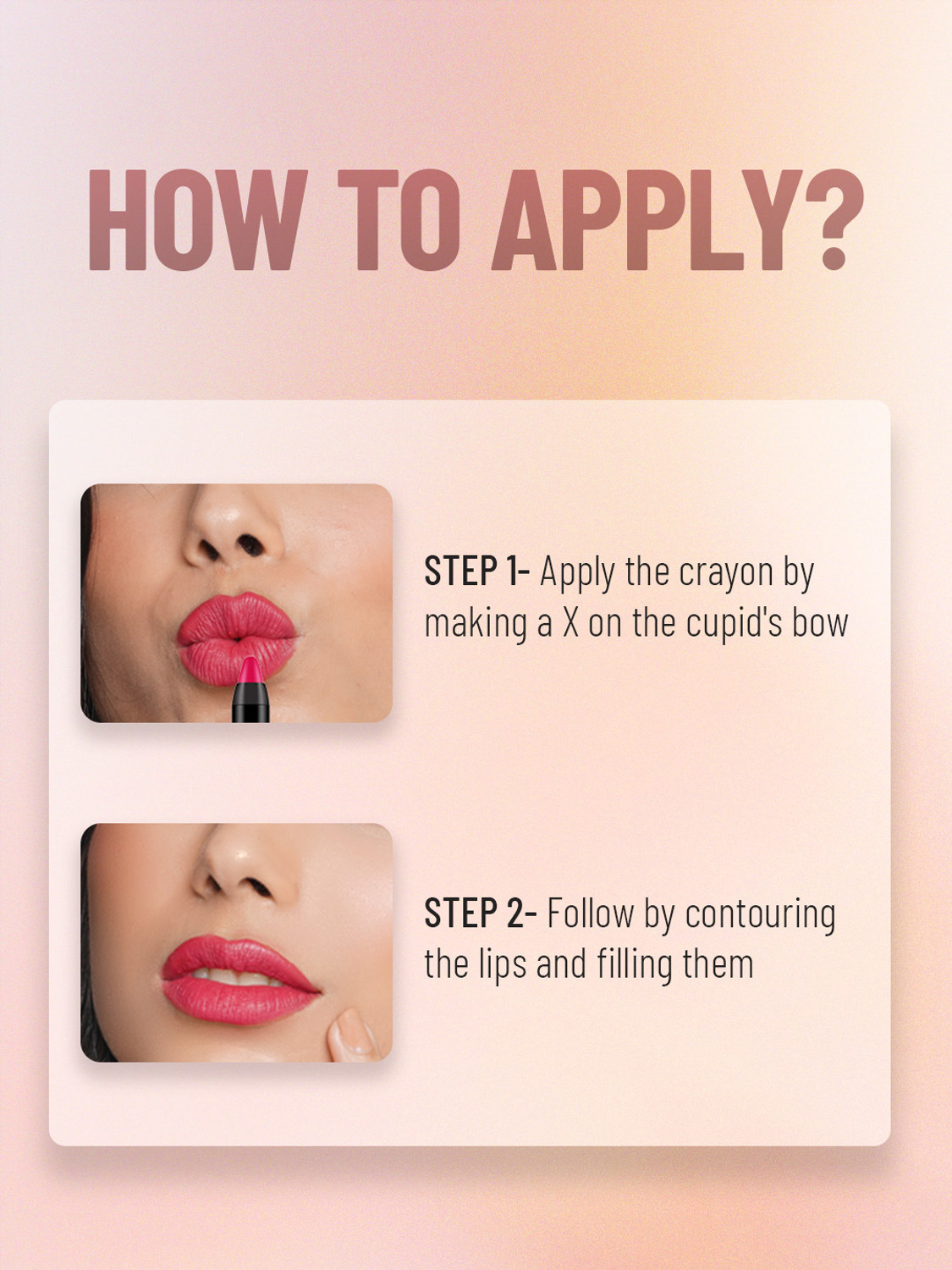 Image of SWISS BEAUTY Matte Lip Crayon Lipstick Longlasting Smudgeproof Lightweight Smooth Finish