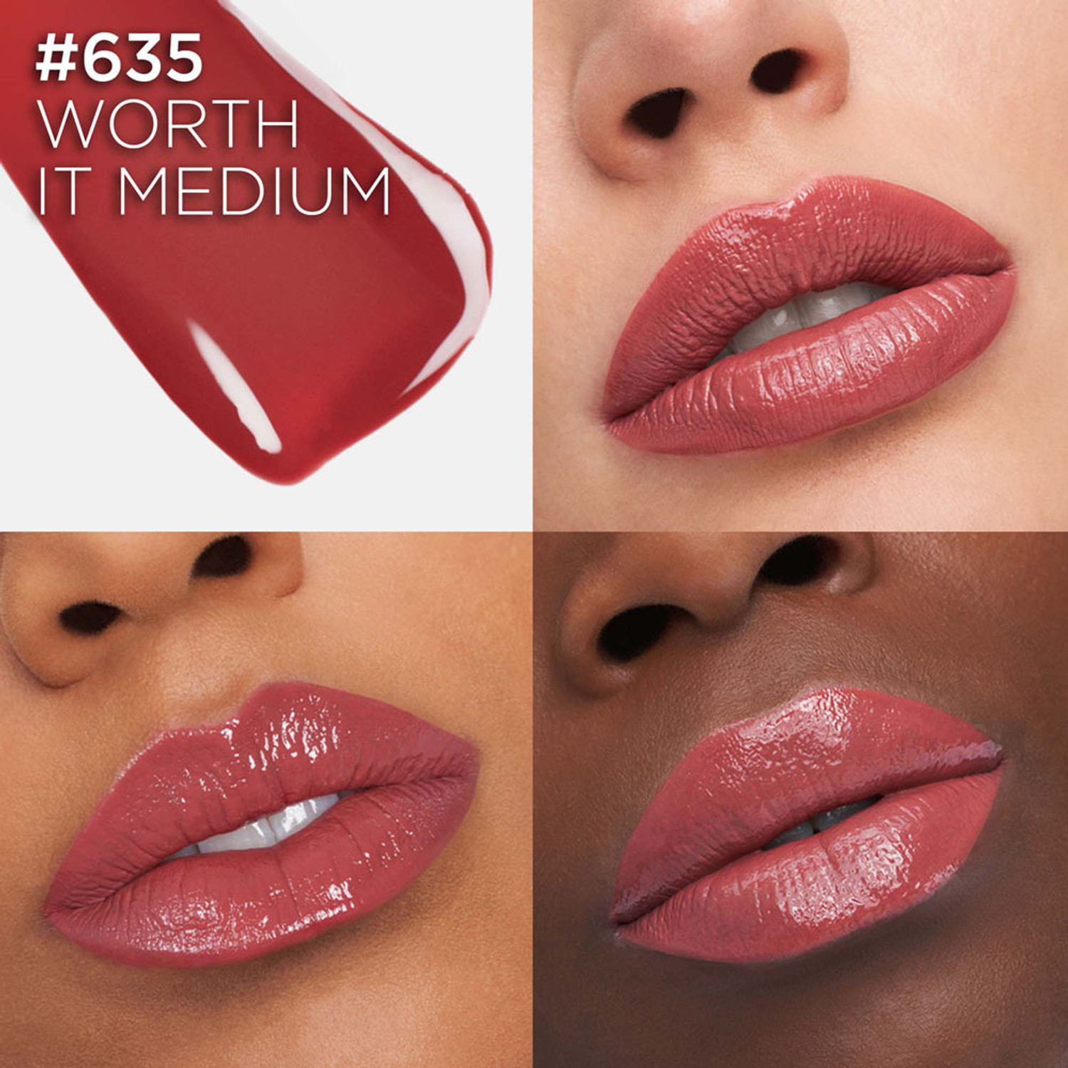 Image of L'Oreal Paris Infallible Laque Resistance Lacquer-Like Shine, 16H Longwear-635 Worth It Medium