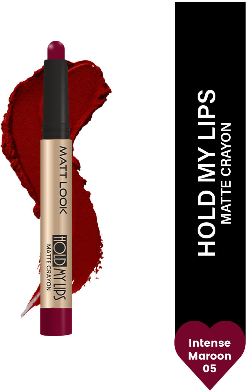 Image of MATTLOOK Hold My Lips Matte Crayon Lipstick | Non-Transfer | Long Lasting Matte Lipstick