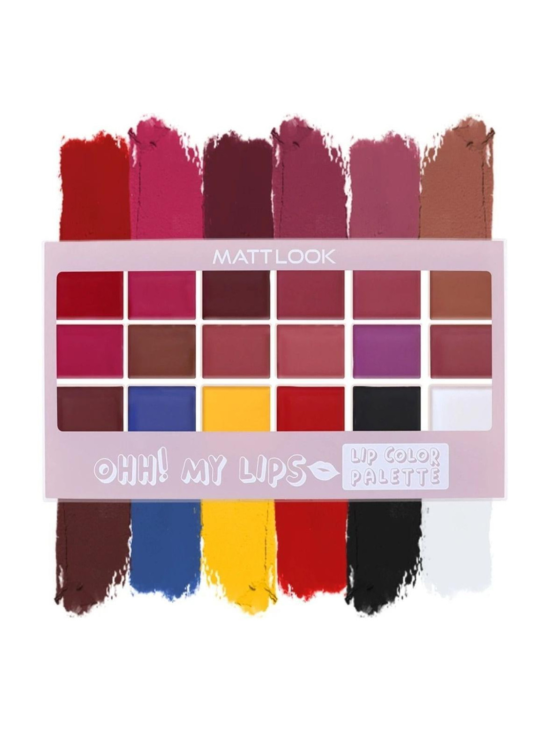 Image of MATTLOOK Ultra Pigmented Forever Matte Lip Color Palette | Long Lasting & Nonsticky