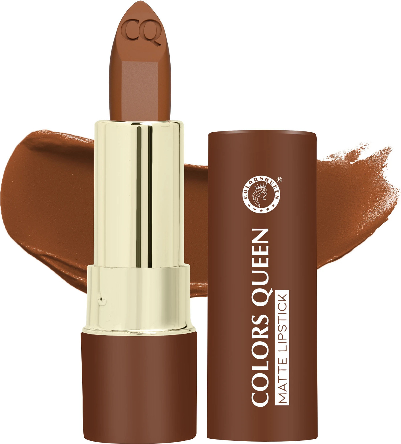 Image of COLORS QUEEN Lippie Long Lasting Creamy Matte Lipstick Infused with Jojoba Oil & Vitamin E