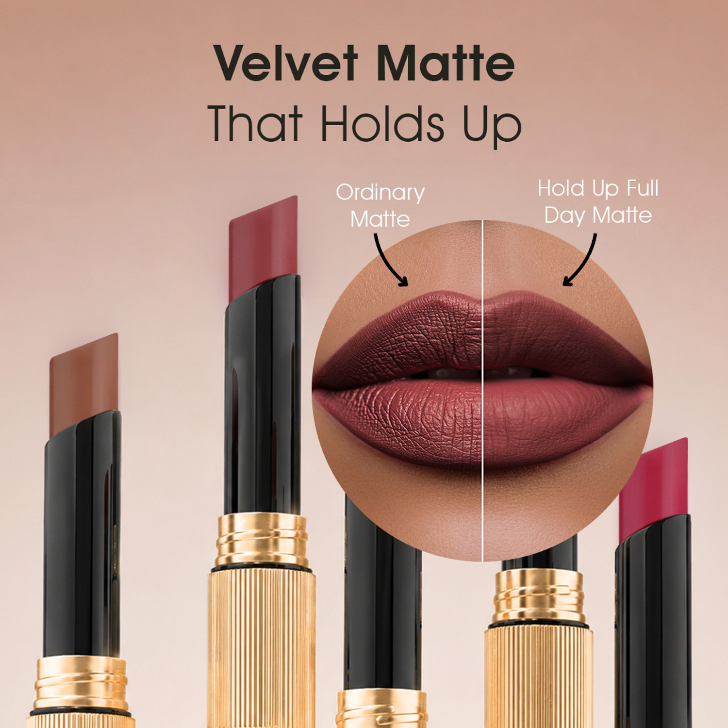 Image of COLORS QUEEN Hold Up Full Day Lightweight, Long Lasting & Non-Transfer Matte Lipstick