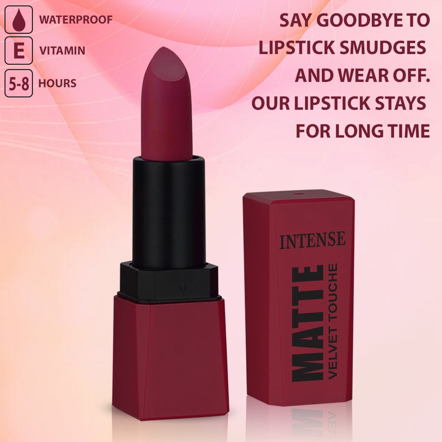 Image of ForSure HD Matte Lipstick Long hours Stay Smooth Matte Texture 3.5gm