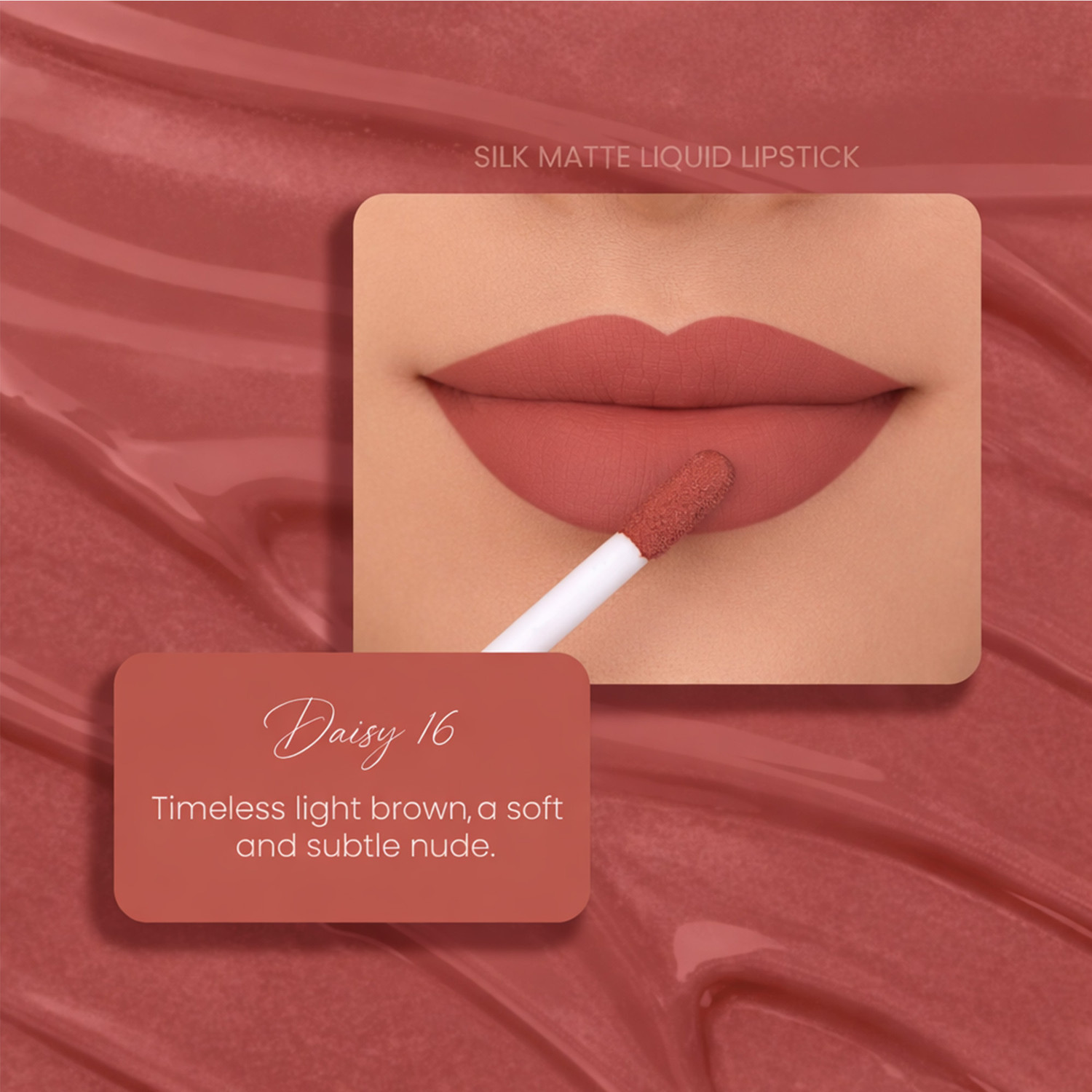 Image of Parul Garg Silk Matte Liquid Lipstick | Long-Lasting, Smudge-Proof & Hydrating | 100% Vegan