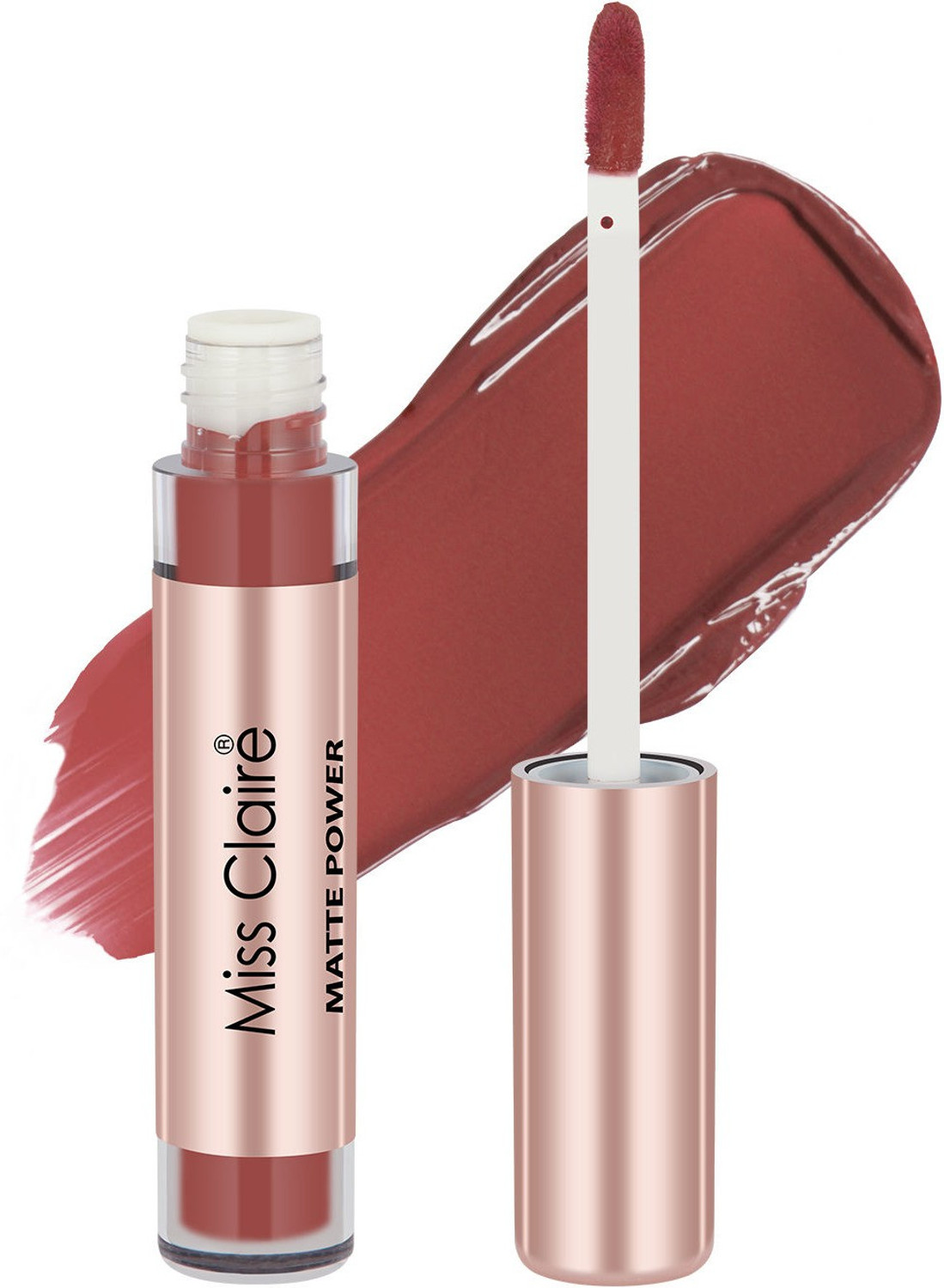 Image of Miss Claire Matte Power Lipcolor Longlasting Lightweight Formula,flawless finish Lipstick-02