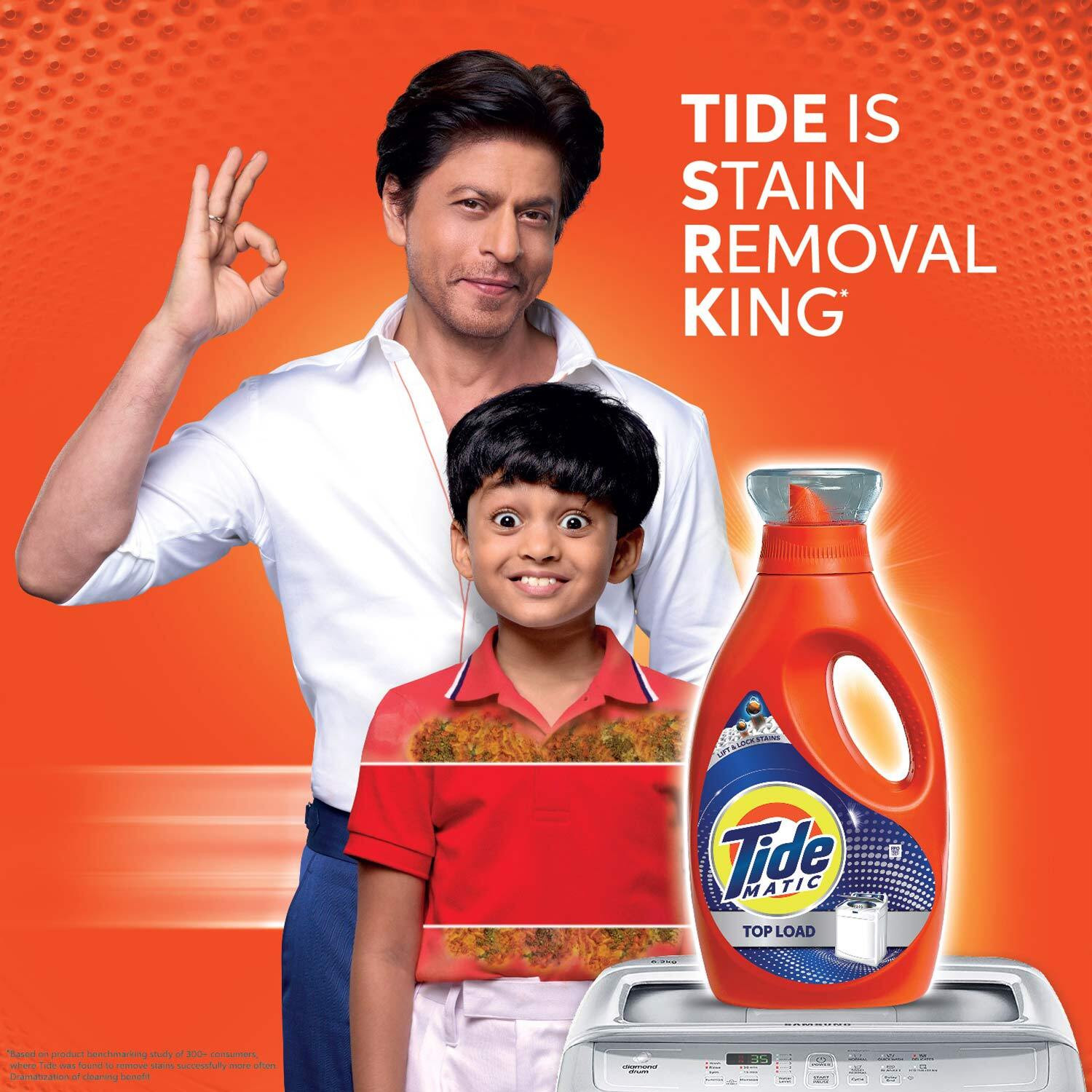Image of Tide Matic Top Load Washing Machine Super Saver Pack Fresh Liquid Detergent