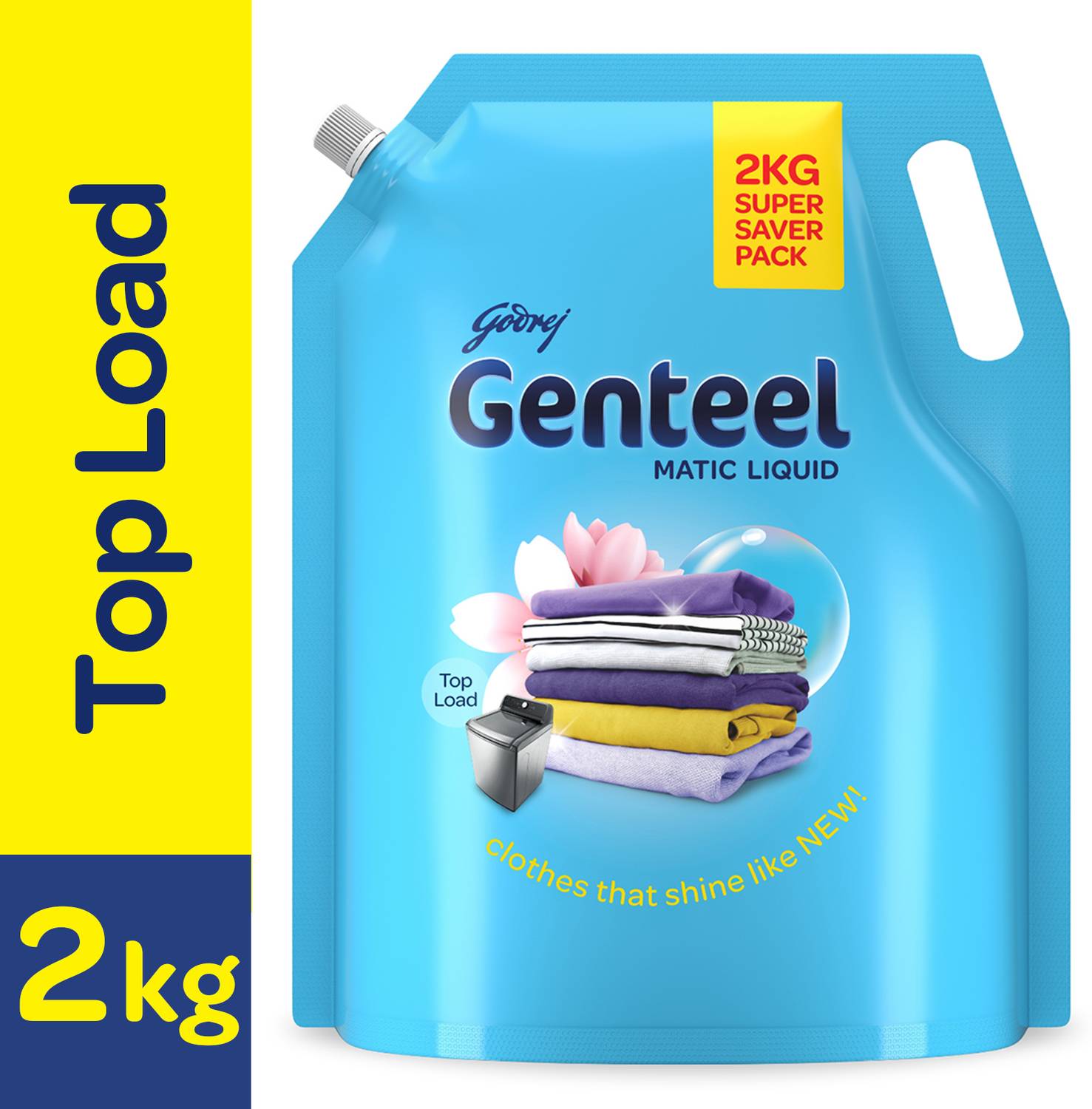 Godrej Genteel Matic Liquid for Top load Fresh Liquid Detergent (