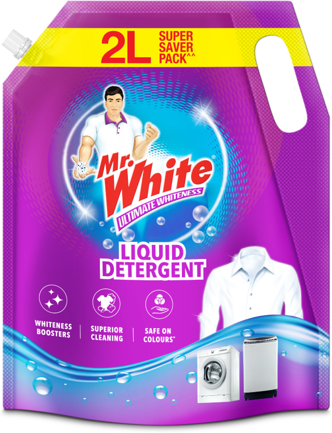 Image of Mr. White Liquid Detergent
