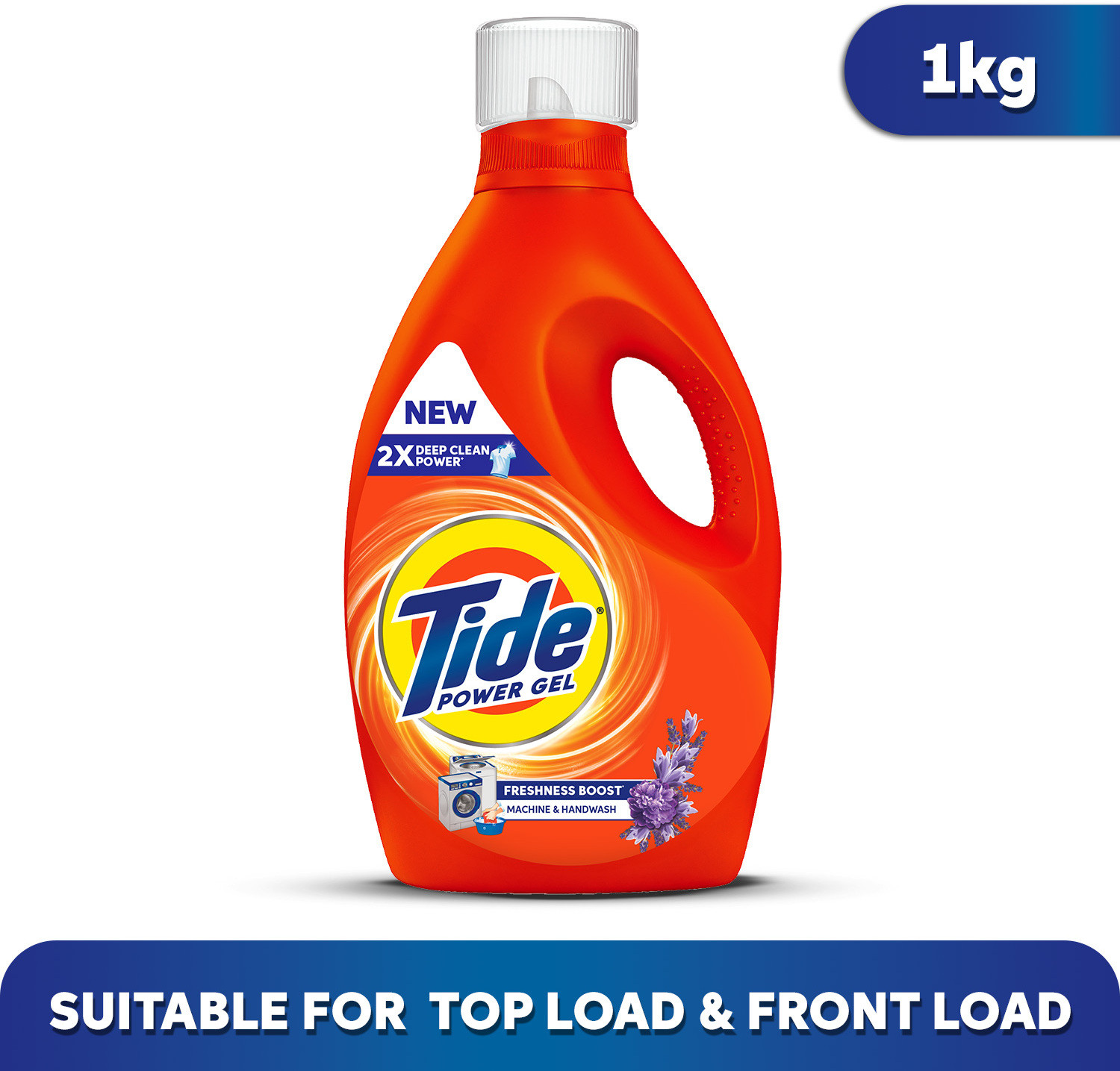 Image of Tide Power Gel For Top Load & Front Load Multi-Fragrance Liquid Detergent (1 kg)