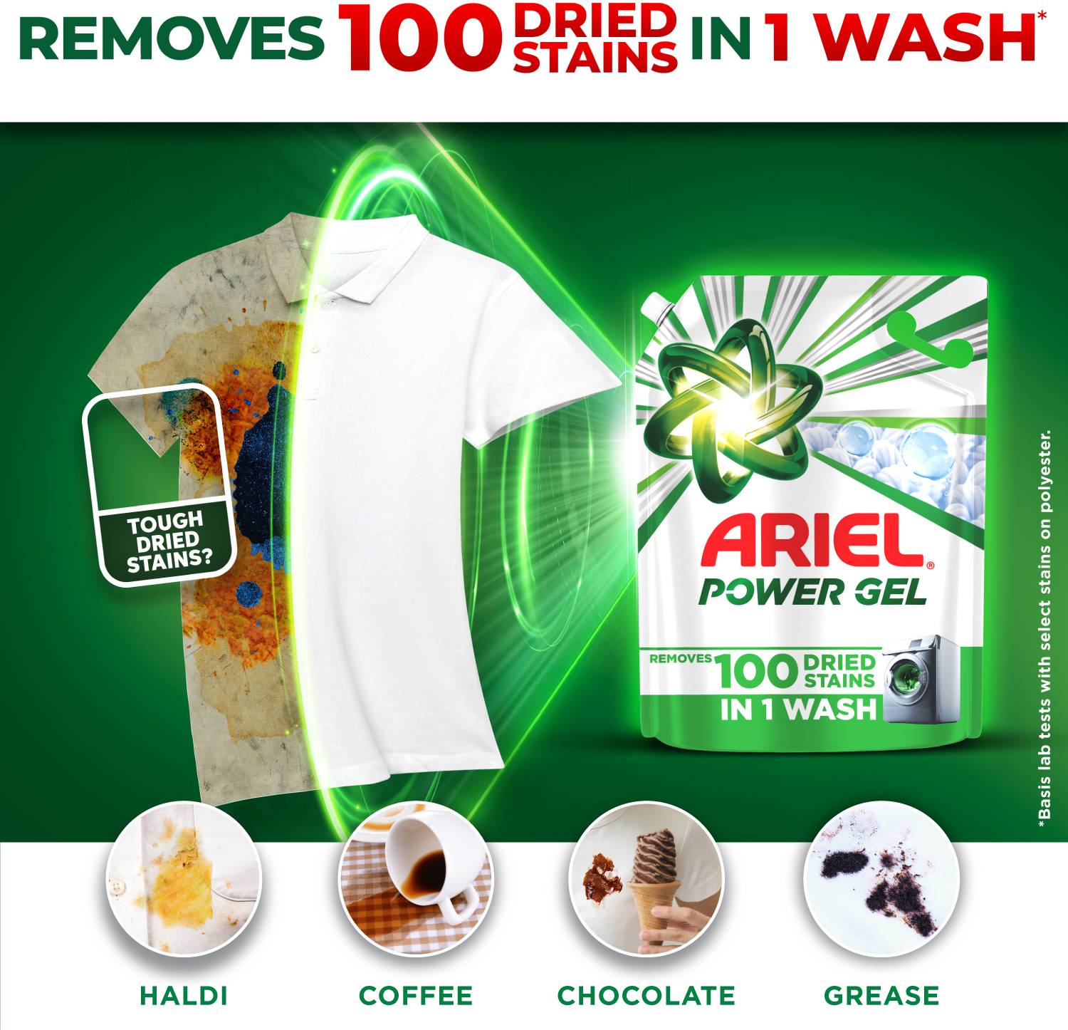 Ariel Power Gel Fresh Liquid Detergent - Image 2